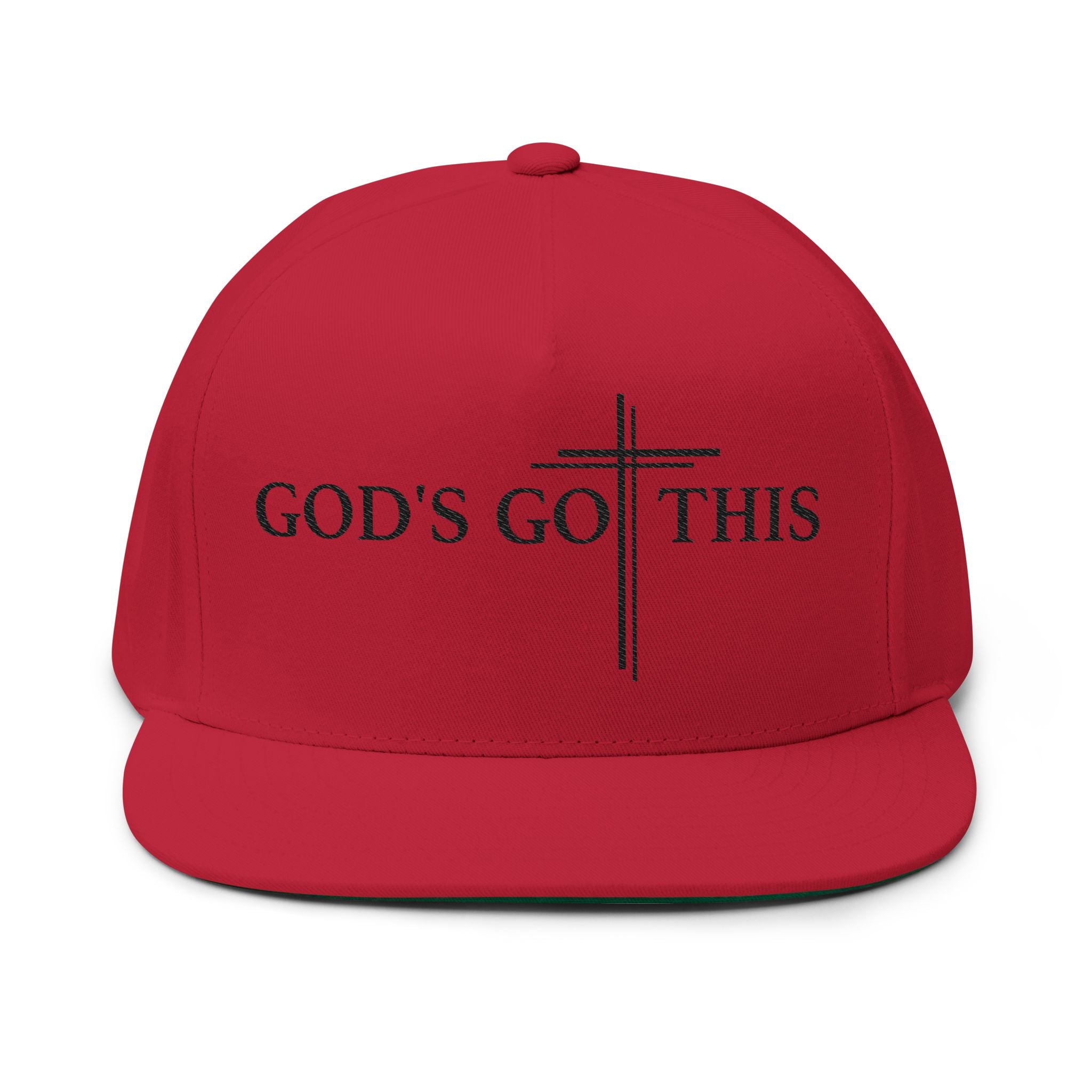 Flat Bill Cap (Embroidery)