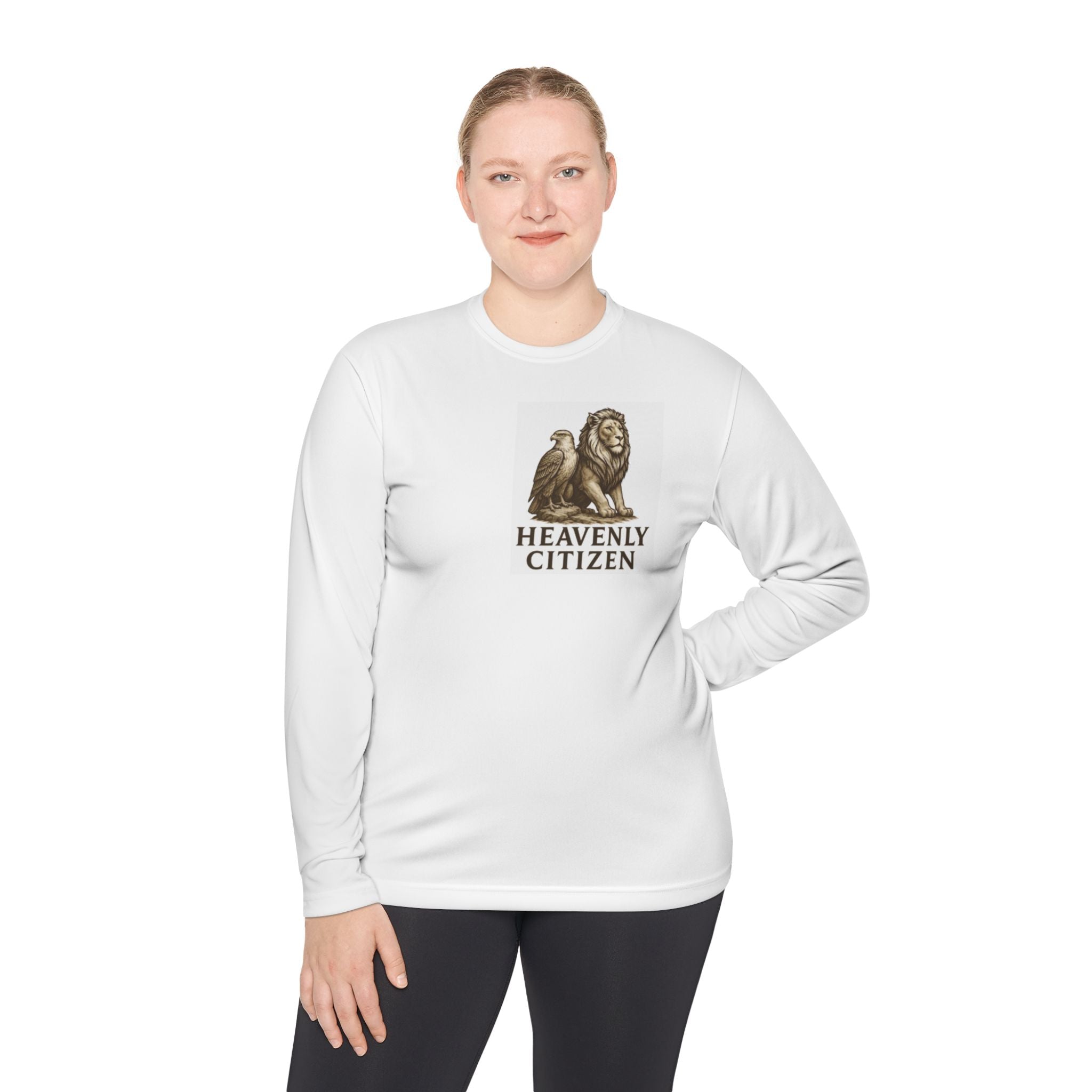 Heavenly Citizen: Unisex Lightweight Long Sleeve Tee