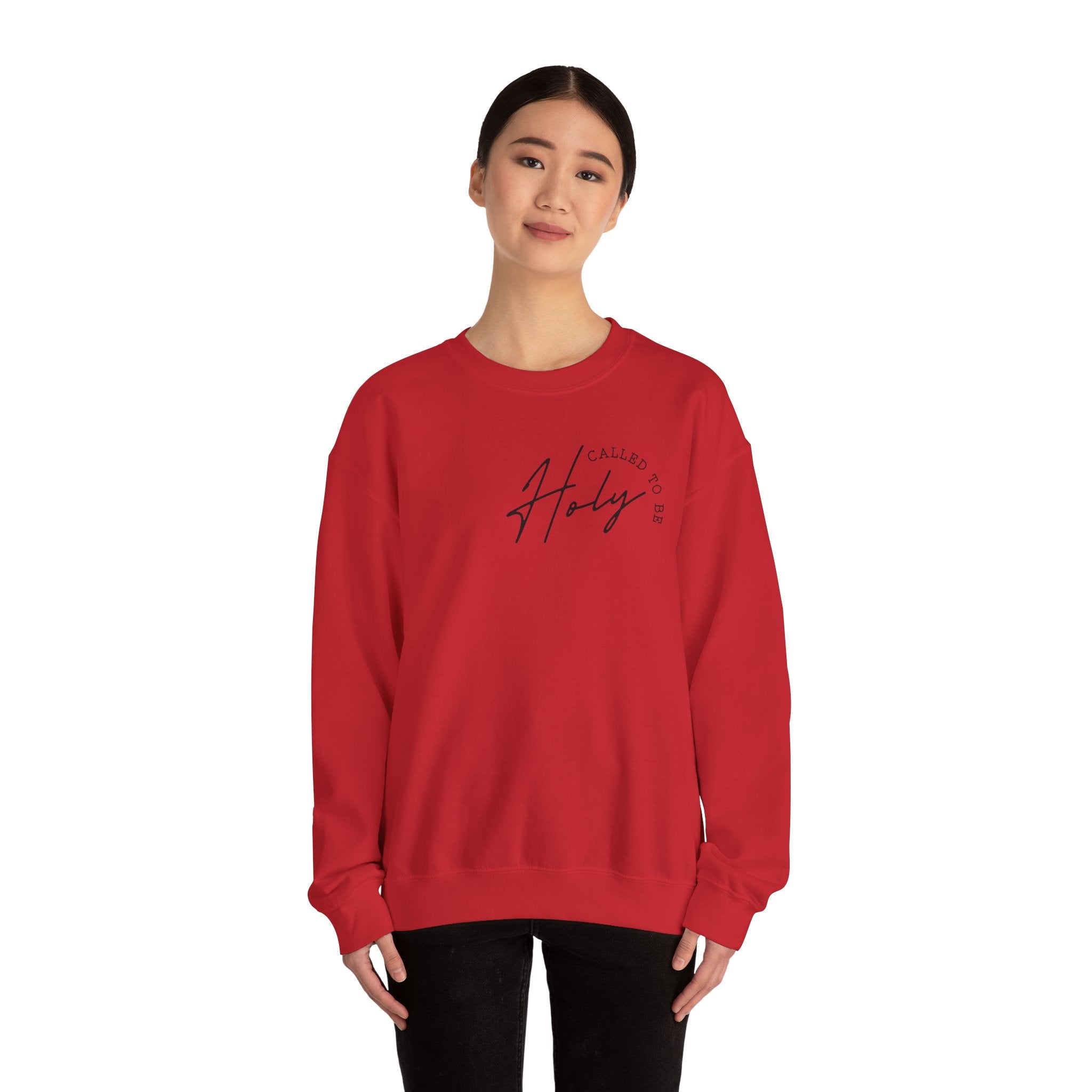 Heavenly Citizen: Crewneck Sweatshirt — “My Savior’s Name is Jesus”