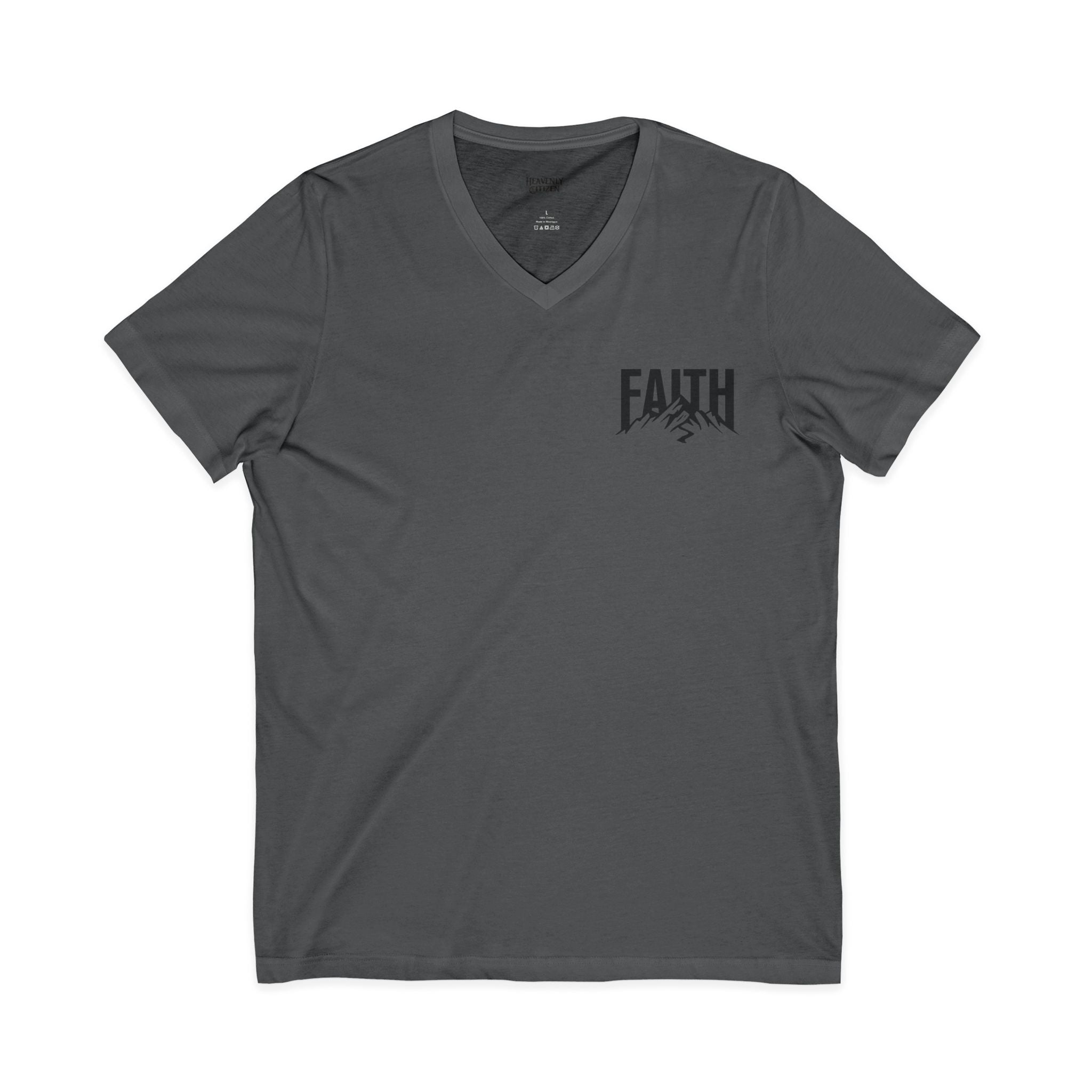 Heavenly Citizen Saved By Grace V-Neck Tee