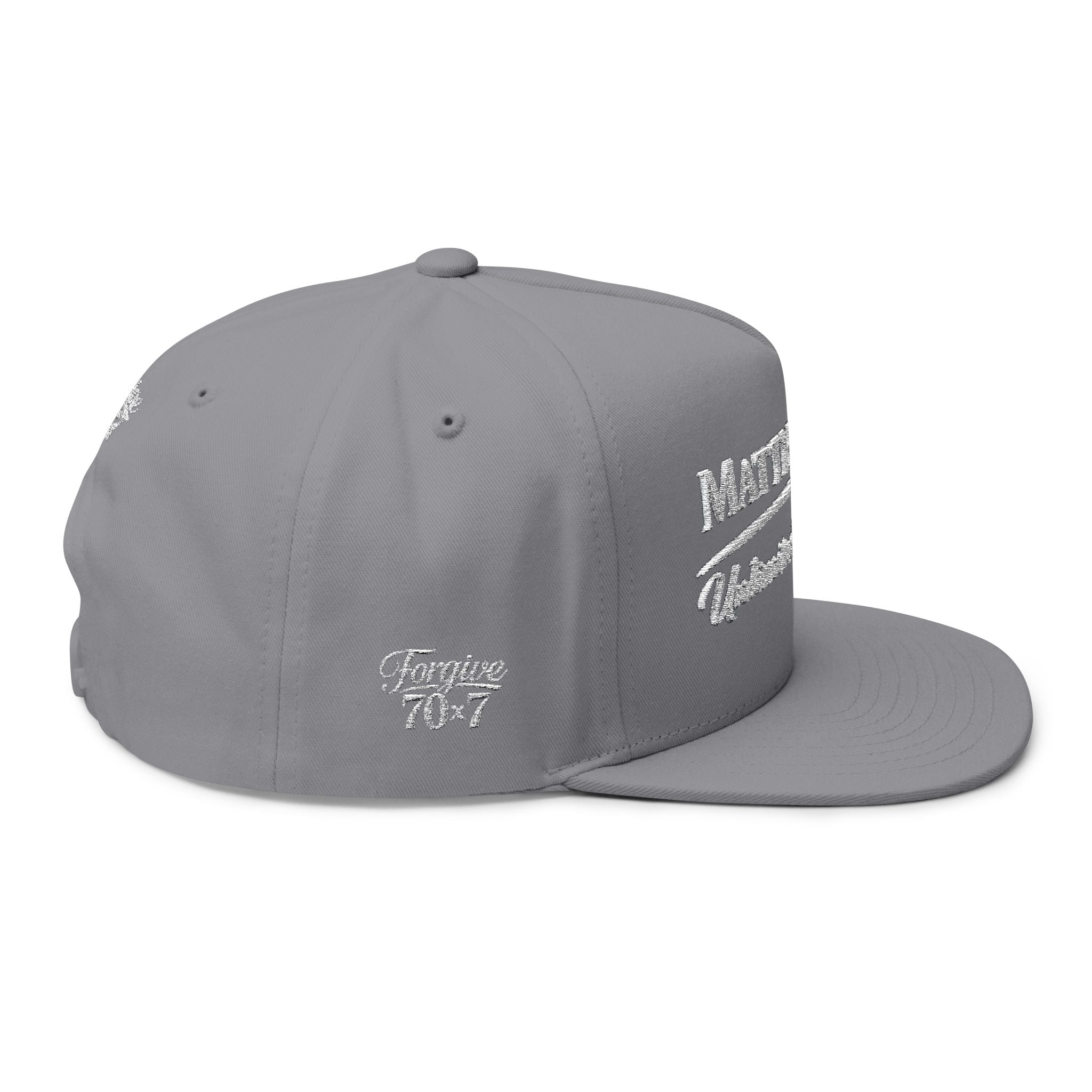 Heavenly Citizen:'Unlimited Forgiveness'Hat Embroidered Christian Snapback