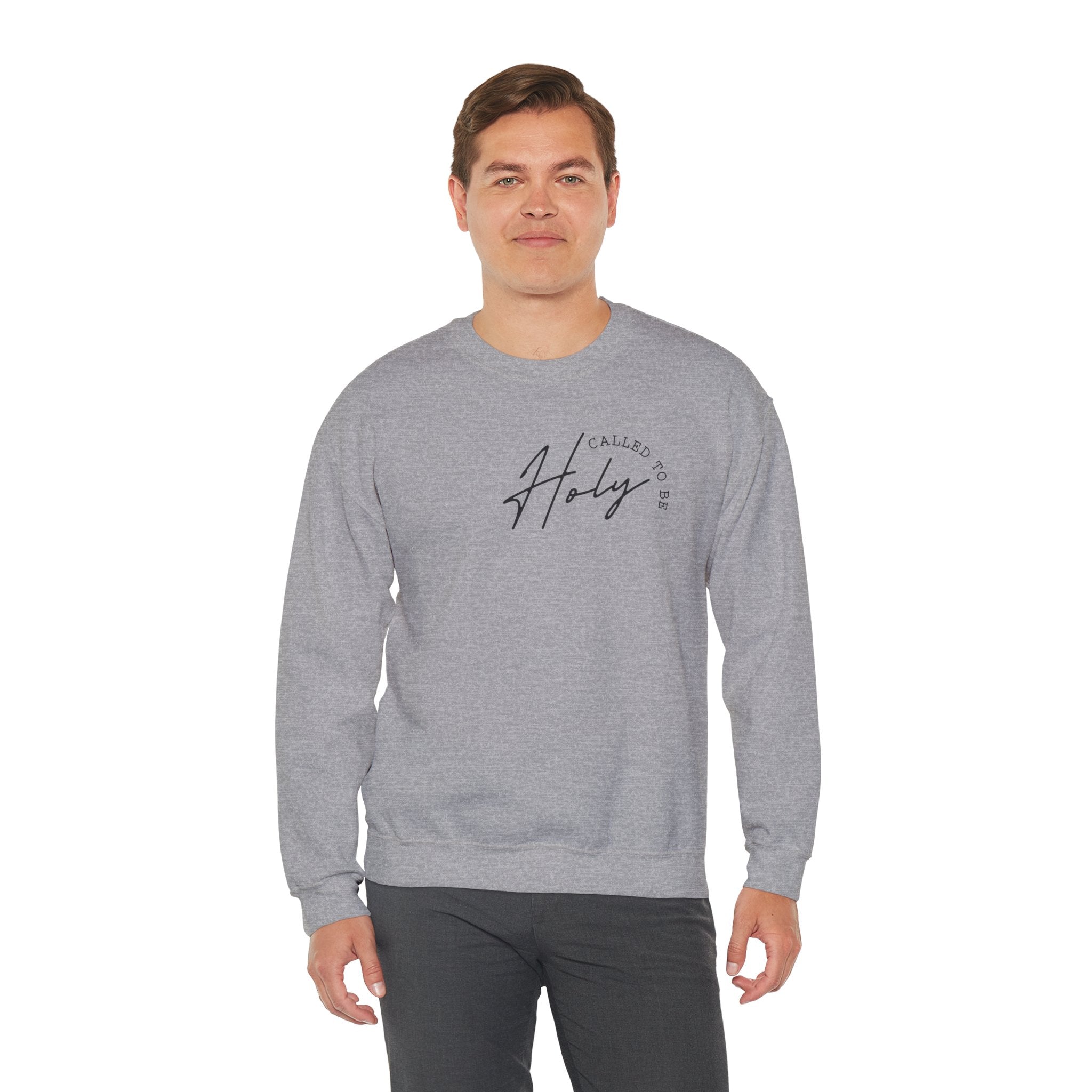 Heavenly Citizen: Crewneck Sweatshirt — “My Savior’s Name is Jesus”