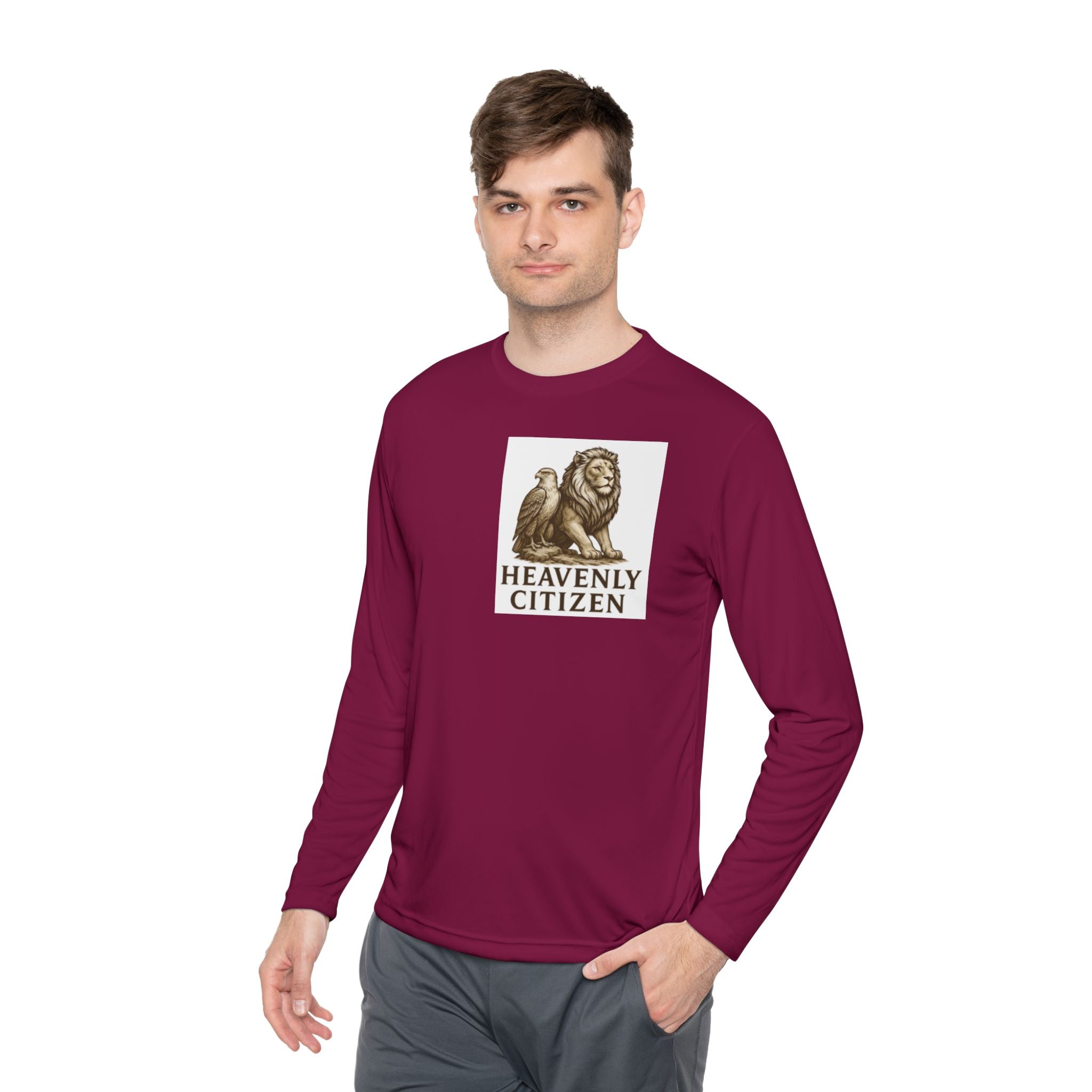 Heavenly Citizen: Unisex Lightweight Long Sleeve Tee