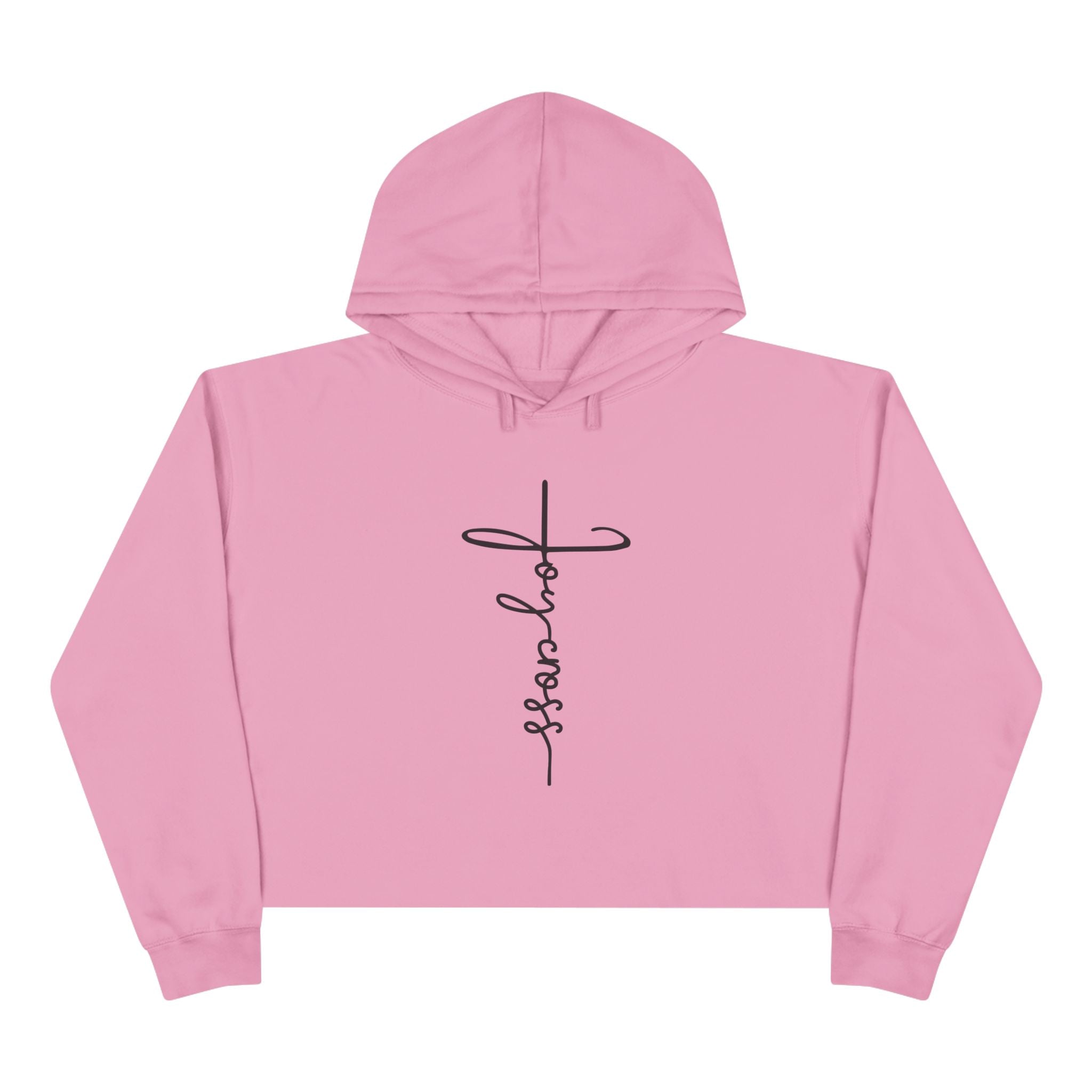 Heavenly Citizen Cropped Hooded: Christian Crop Hoodie