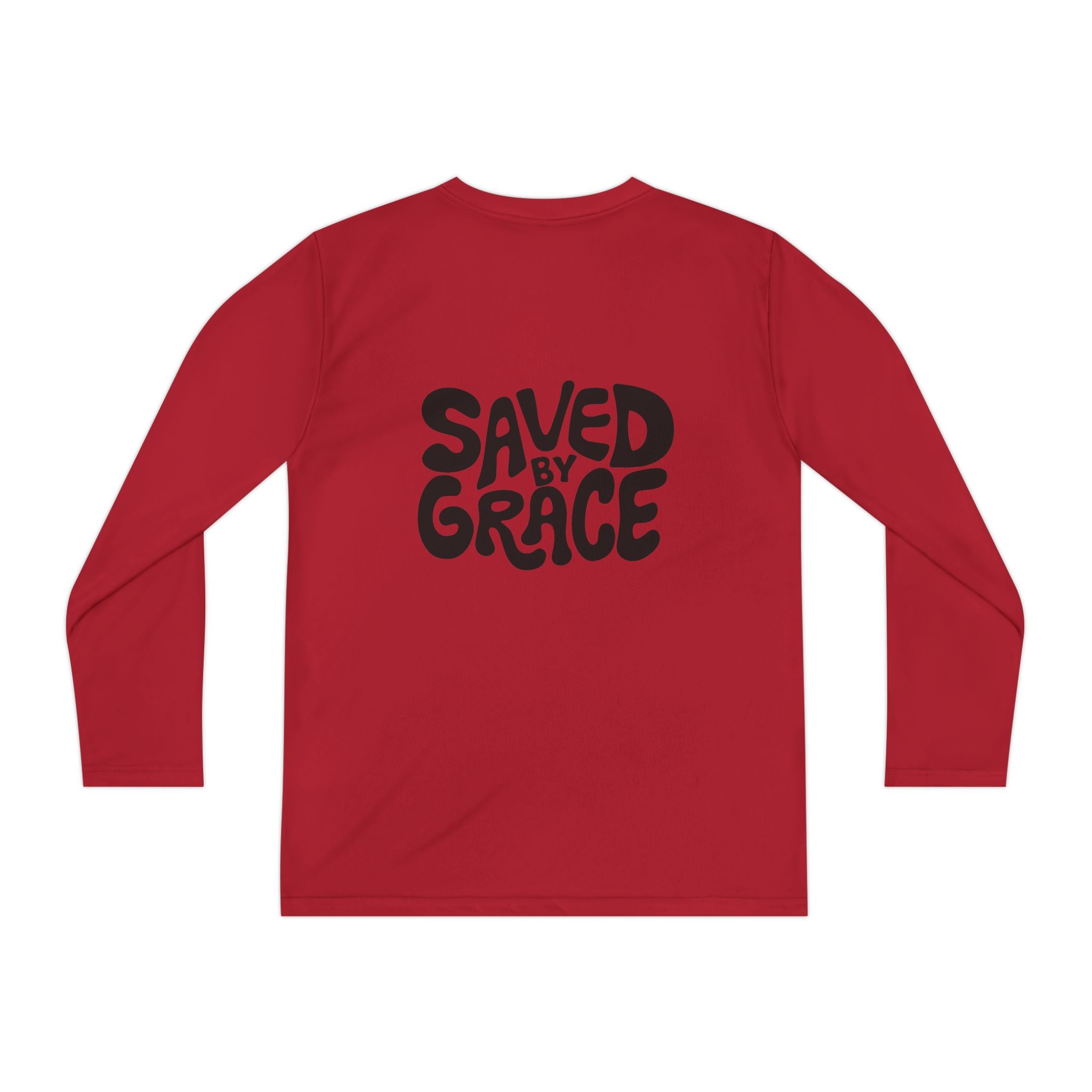 Heavenly Citizen: Youth Long Sleeve Tee — "Jesus Saves" Christian Shirt