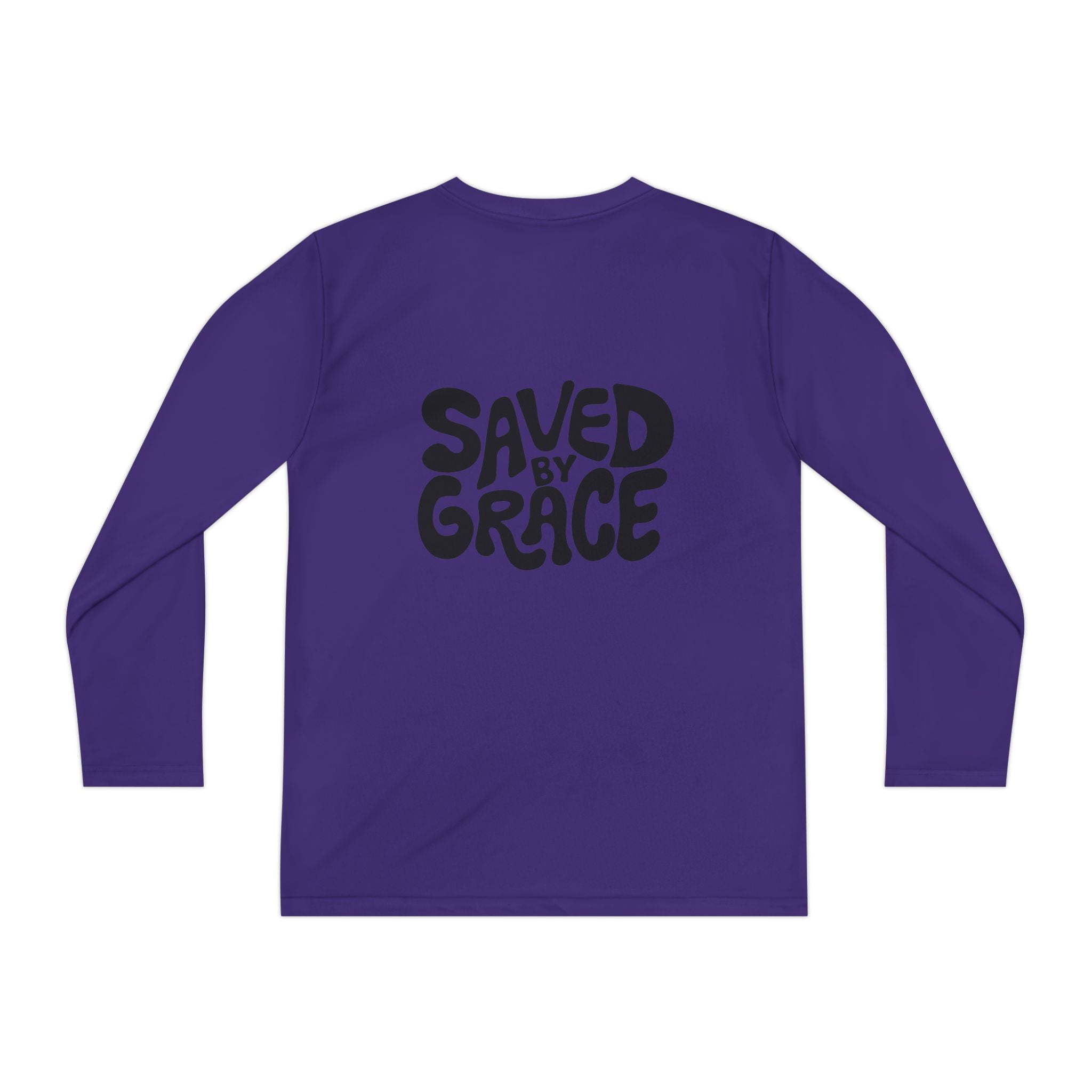 Heavenly Citizen: Youth Long Sleeve Tee — "Jesus Saves" Christian Shirt