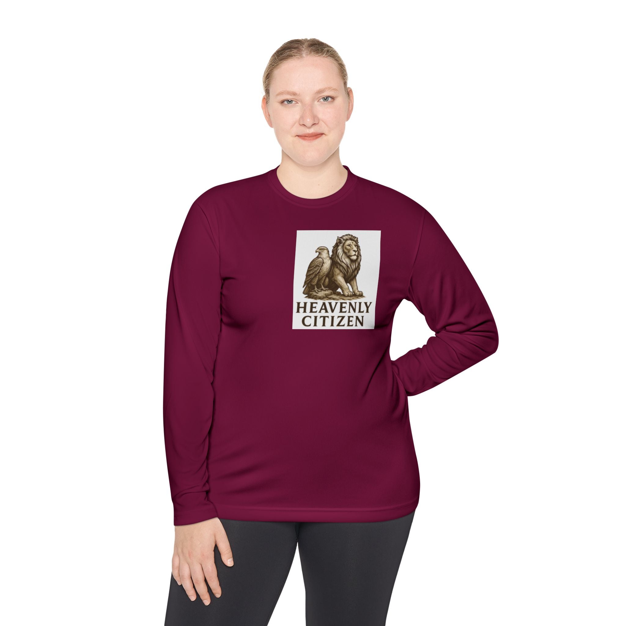 Heavenly Citizen: Unisex Lightweight Long Sleeve Tee