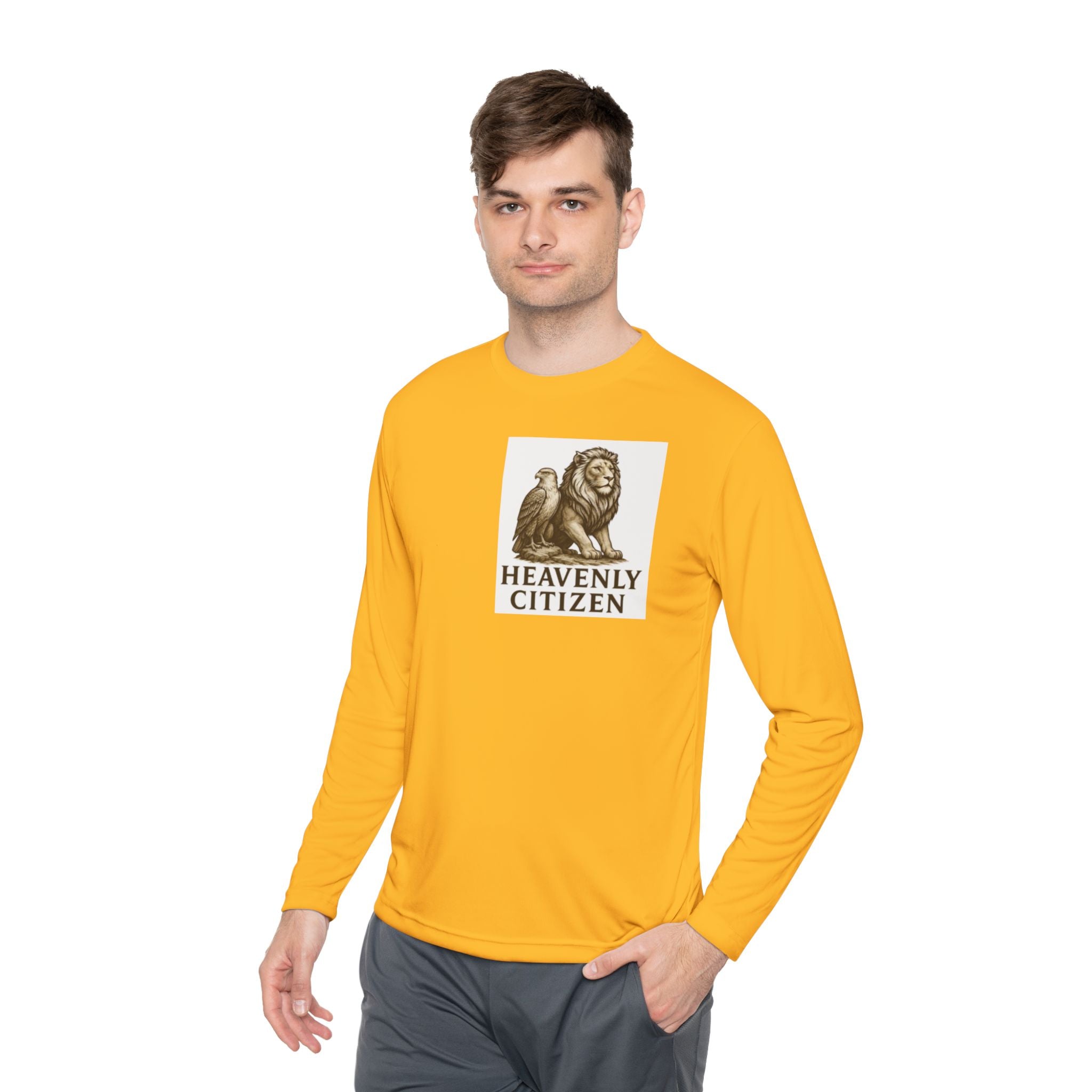 Heavenly Citizen: Unisex Lightweight Long Sleeve Tee