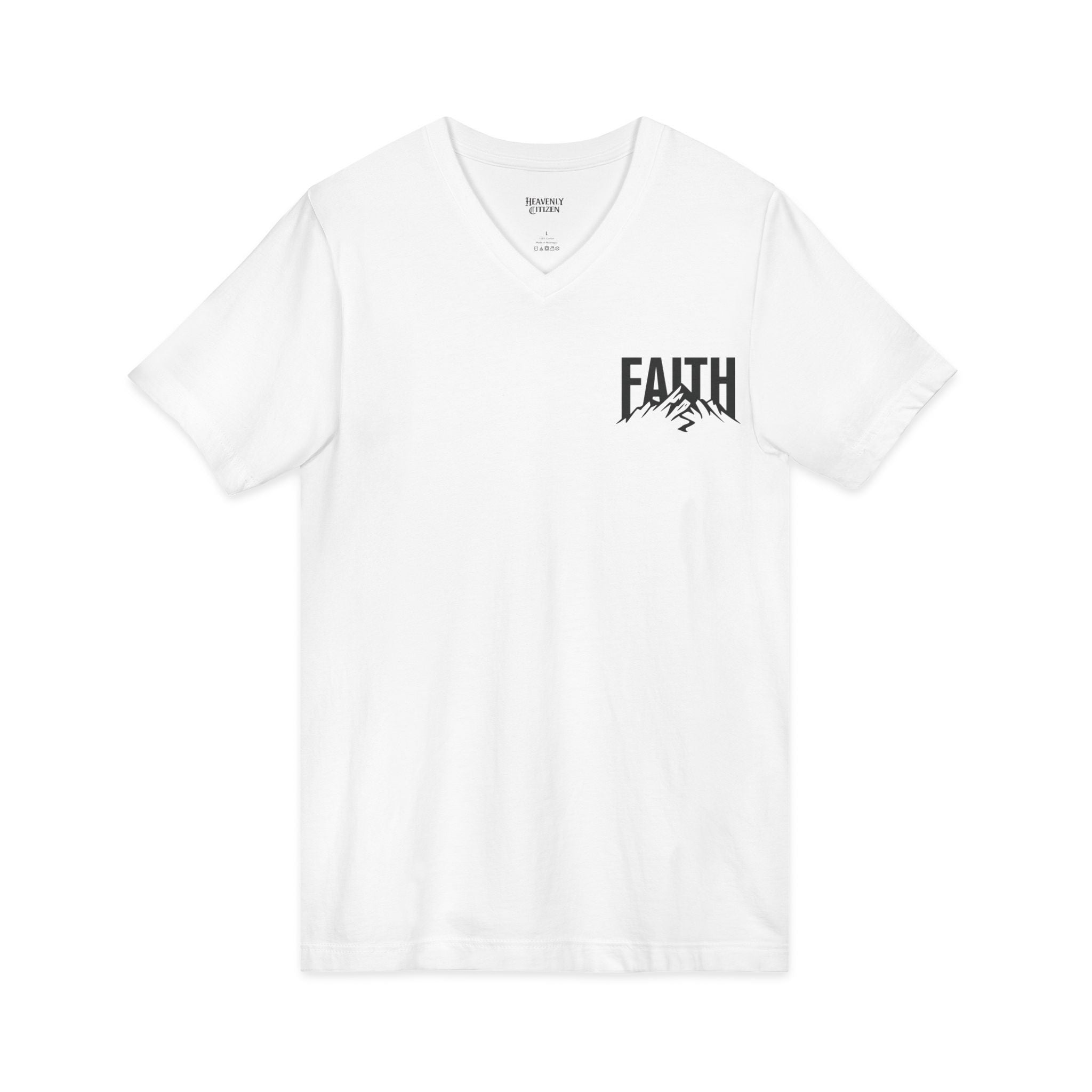 Heavenly Citizen Saved By Grace V-Neck Tee