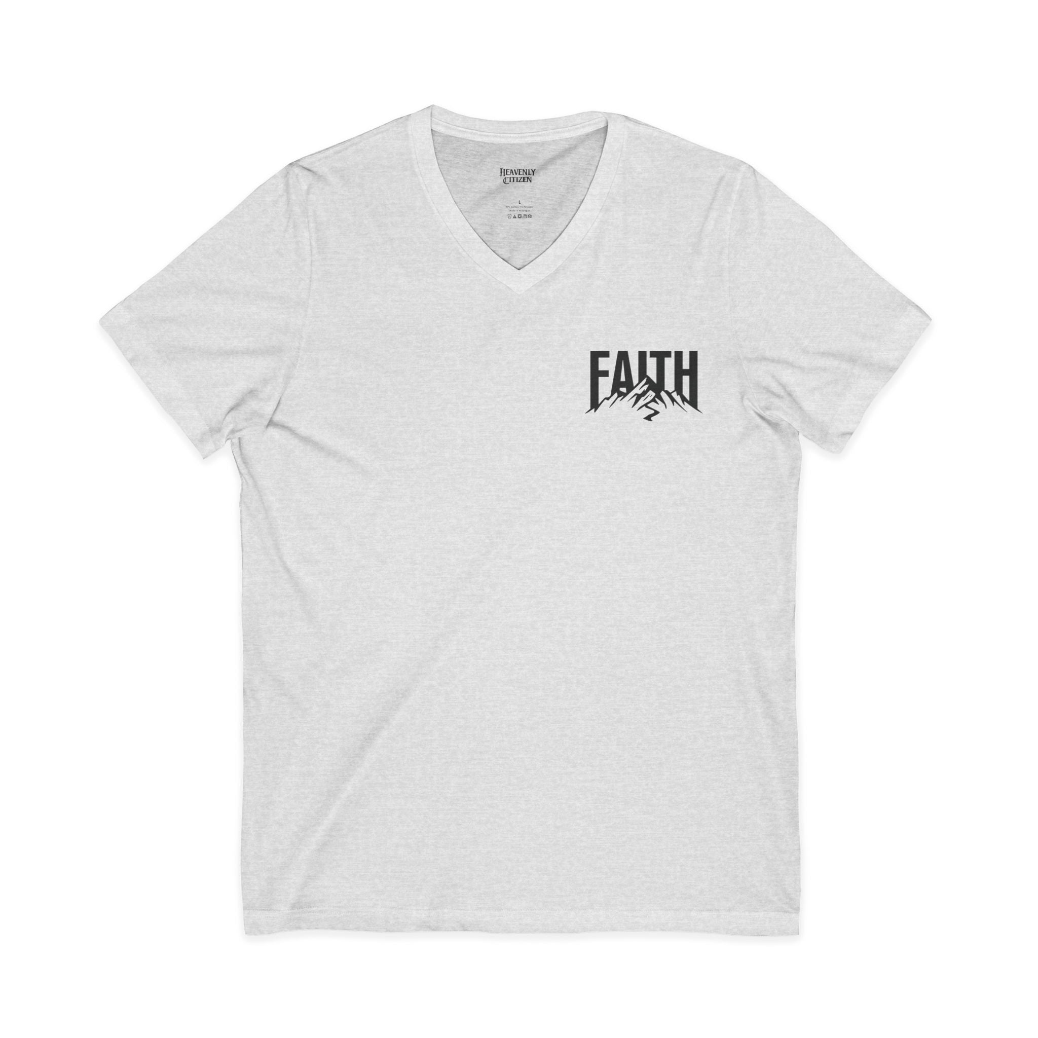 Heavenly Citizen Saved By Grace V-Neck Tee