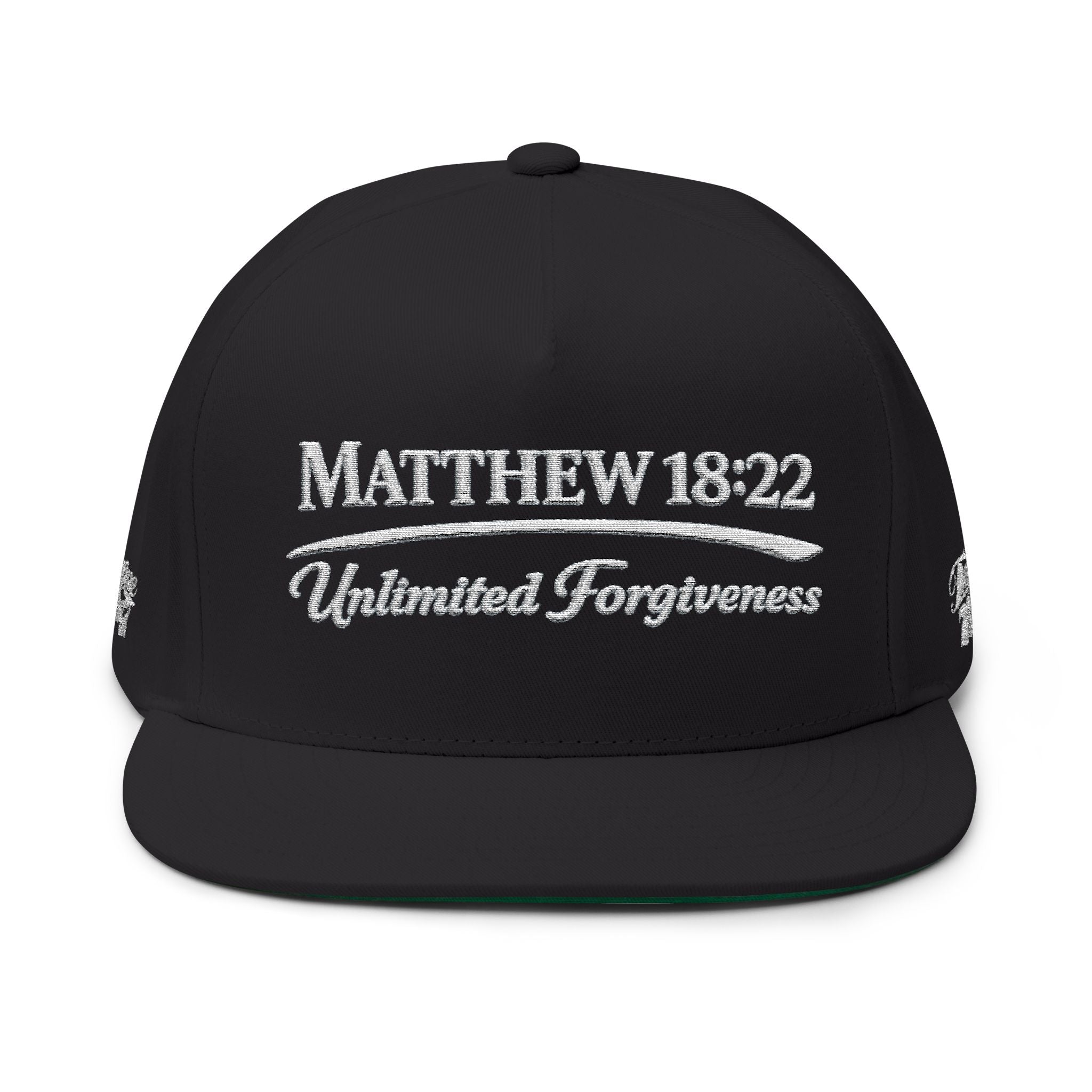 Heavenly Citizen:'Unlimited Forgiveness'Hat Embroidered Christian Snapback