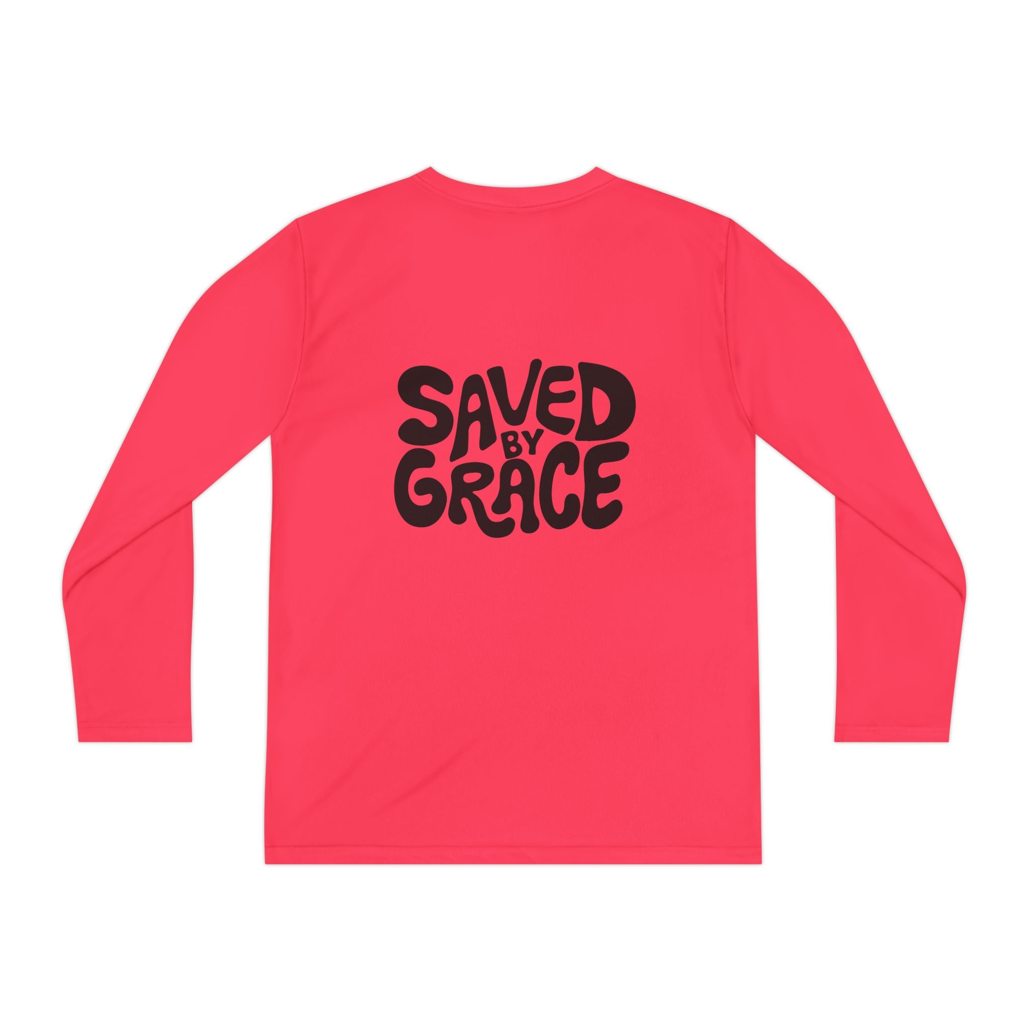 Heavenly Citizen: Youth Long Sleeve Tee — "Jesus Saves" Christian Shirt