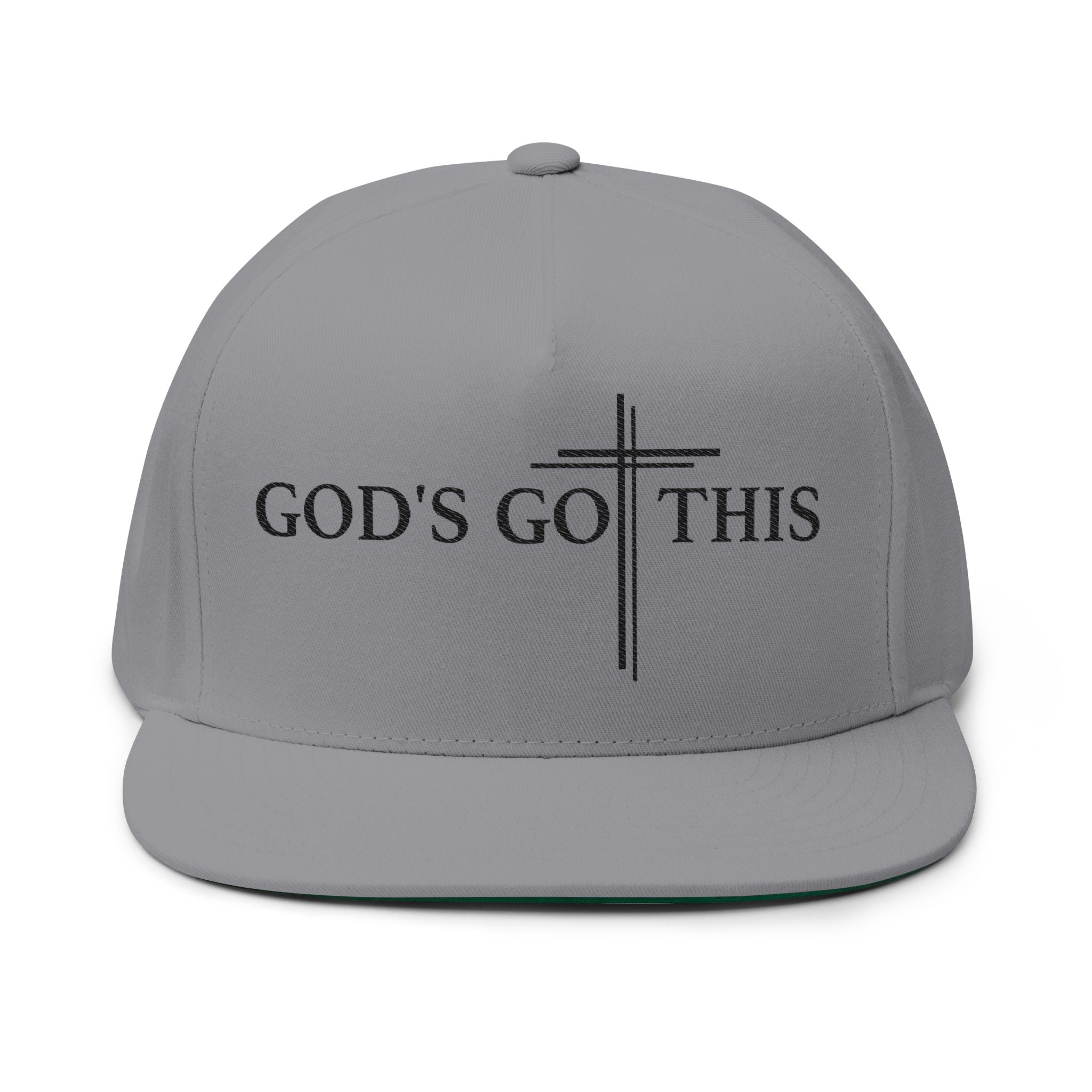 Flat Bill Cap (Embroidery)
