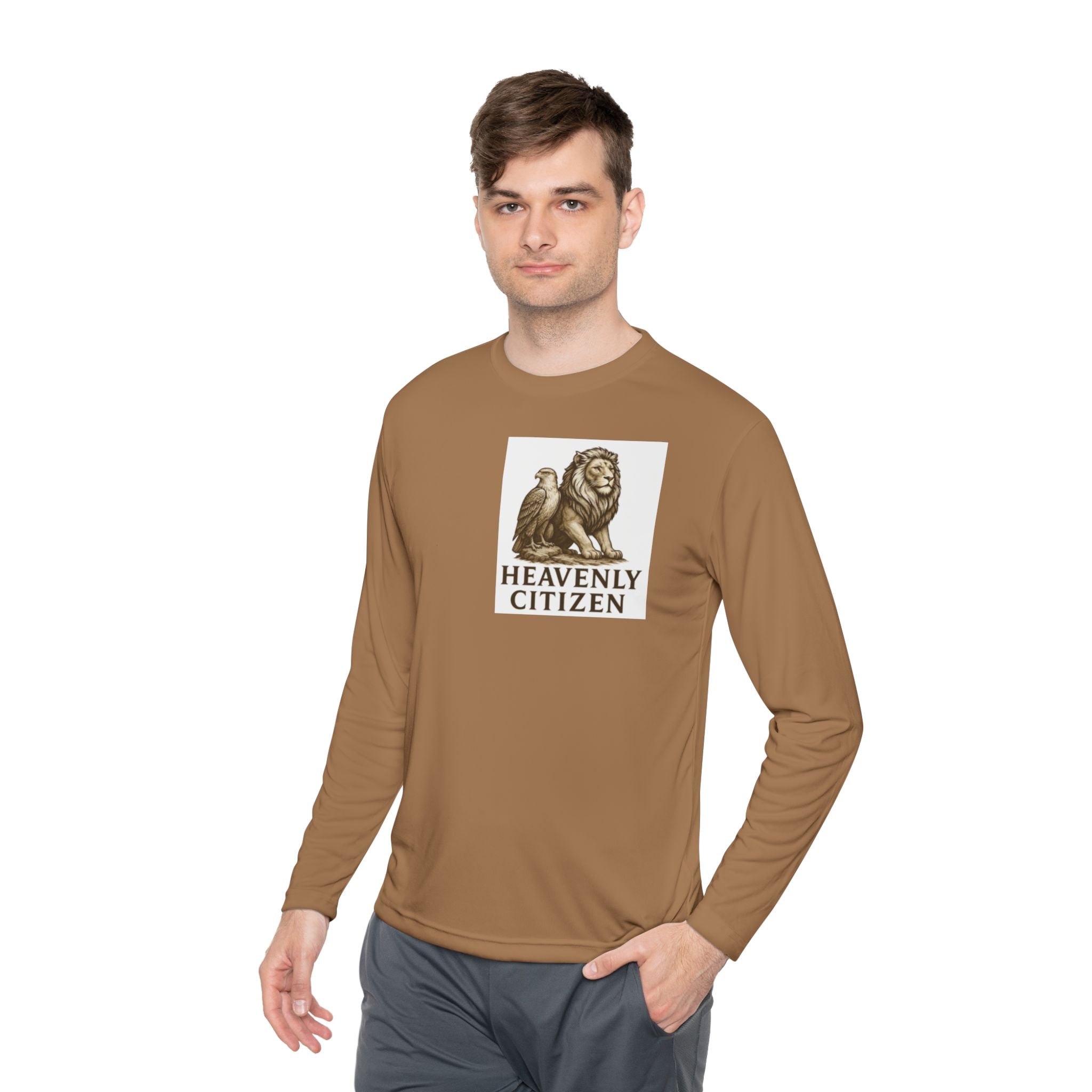 Heavenly Citizen: Unisex Lightweight Long Sleeve Tee