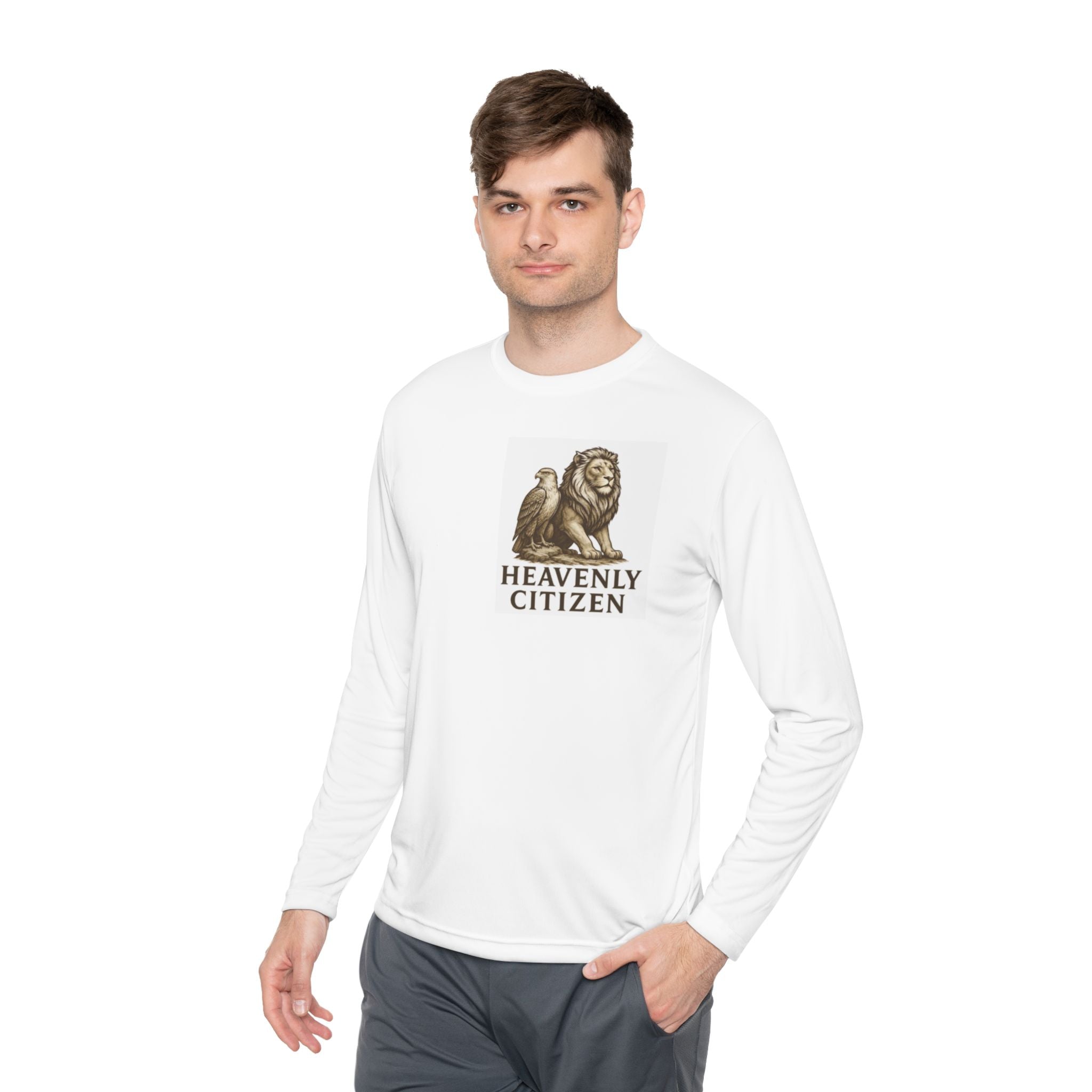 Heavenly Citizen: Unisex Lightweight Long Sleeve Tee