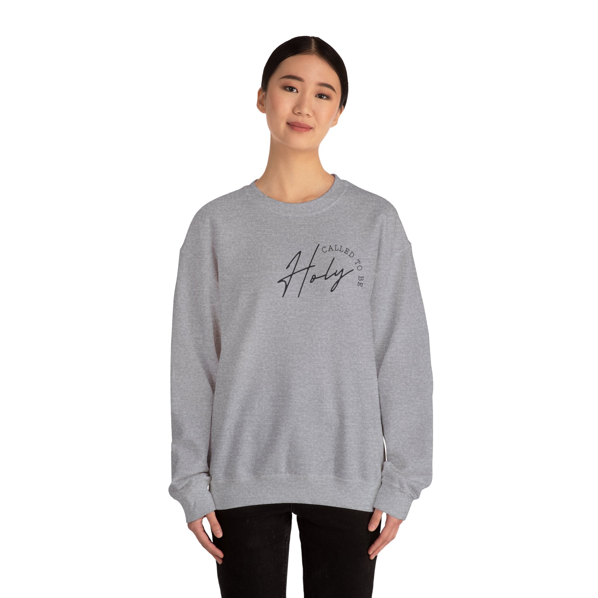 Heavenly Citizen: Crewneck Sweatshirt — “My Savior’s Name is Jesus”