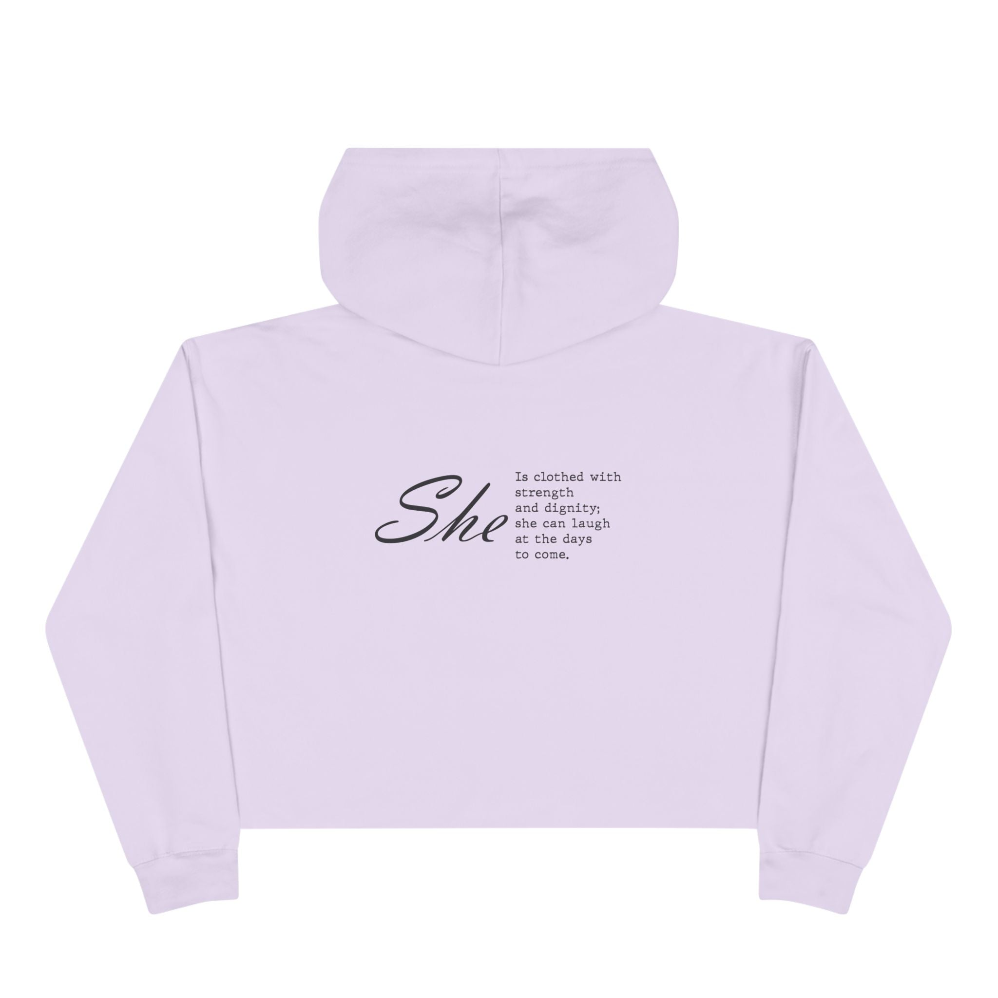 Heavenly Citizen: Cropped Hoodie Sweatshirt for Women