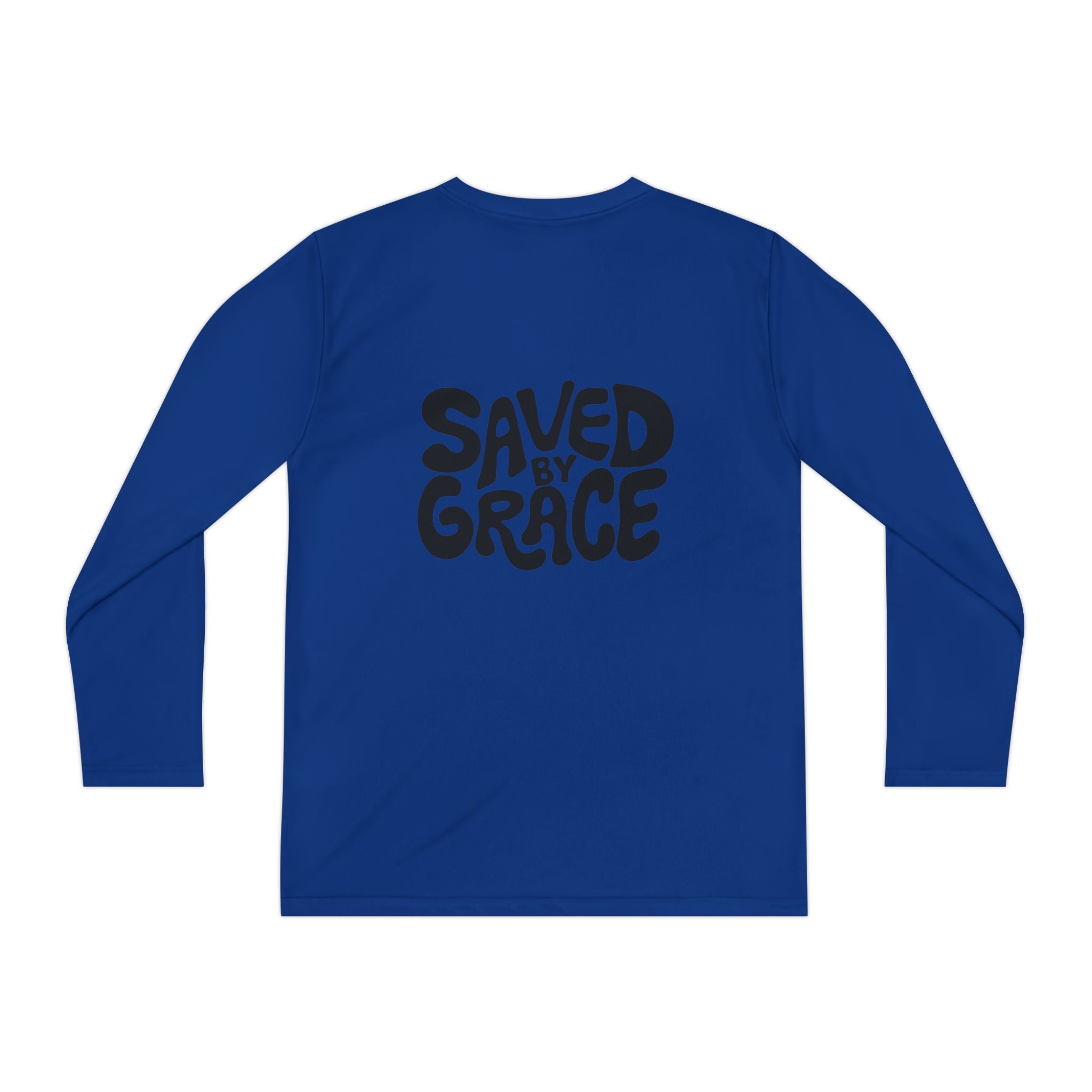 Heavenly Citizen: Youth Long Sleeve Tee — "Jesus Saves" Christian Shirt