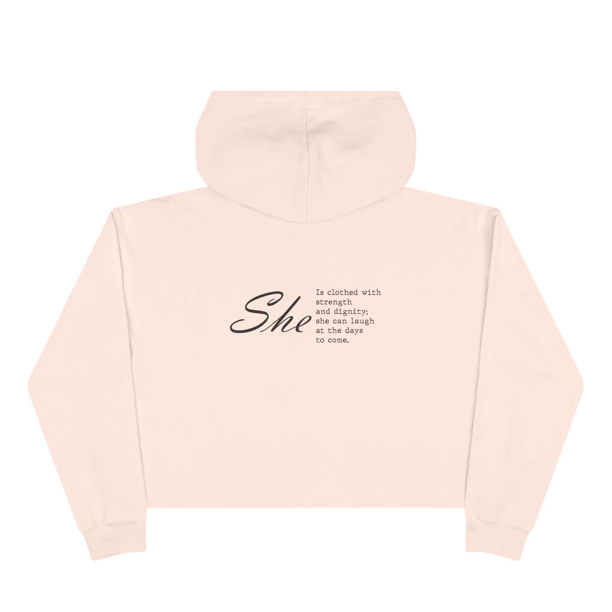 Heavenly Citizen: Cropped Hoodie Sweatshirt for Women