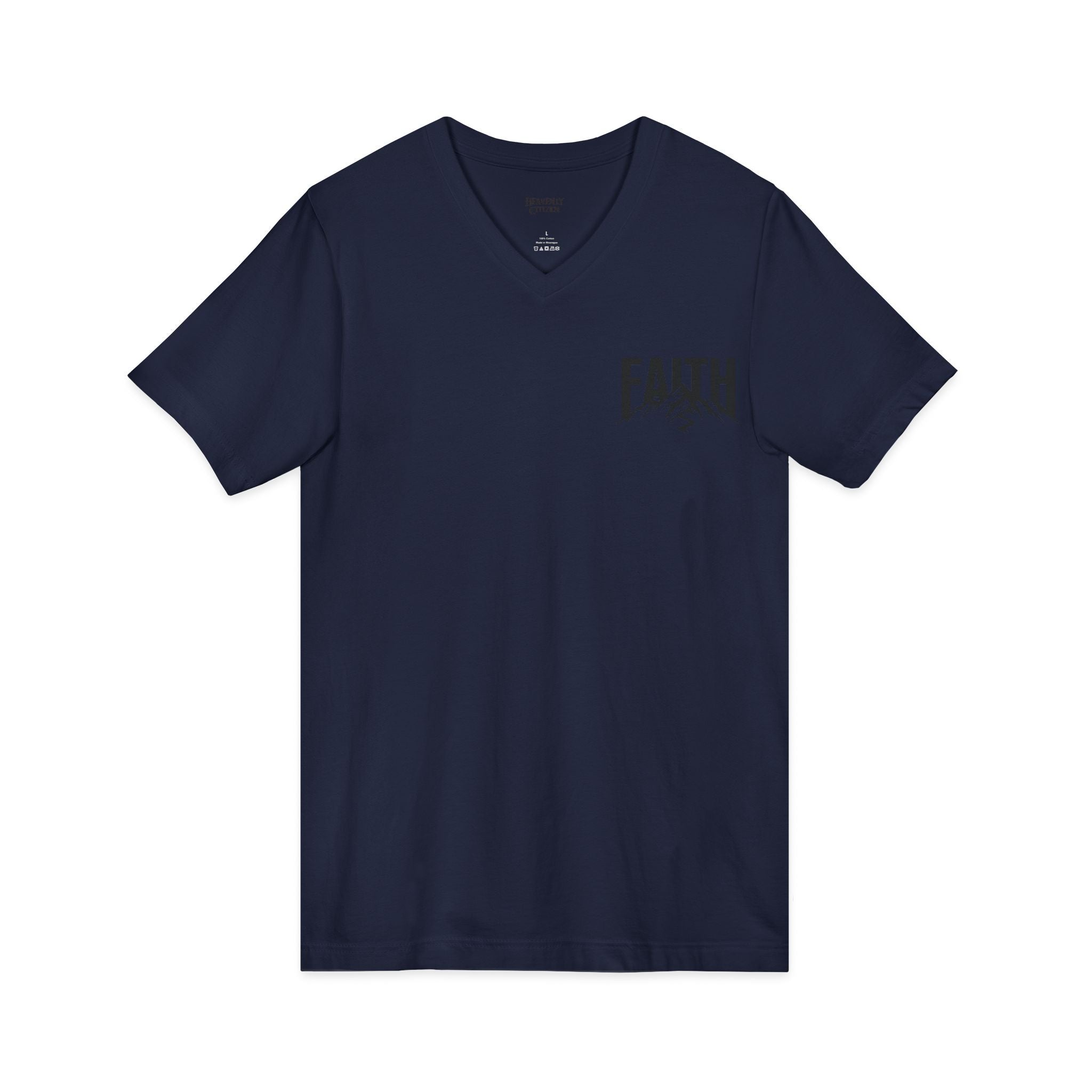Heavenly Citizen Saved By Grace V-Neck Tee