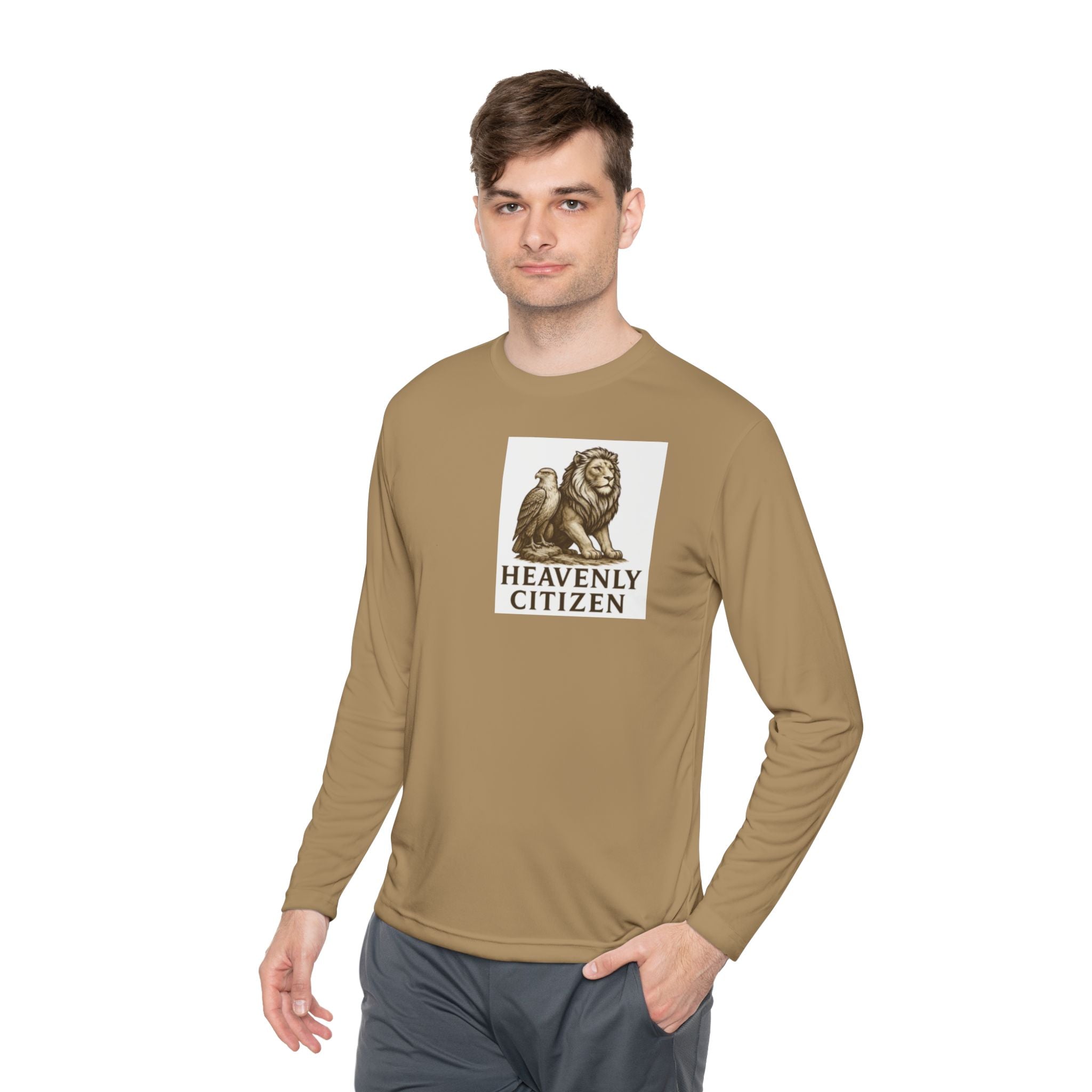 Heavenly Citizen: Unisex Lightweight Long Sleeve Tee