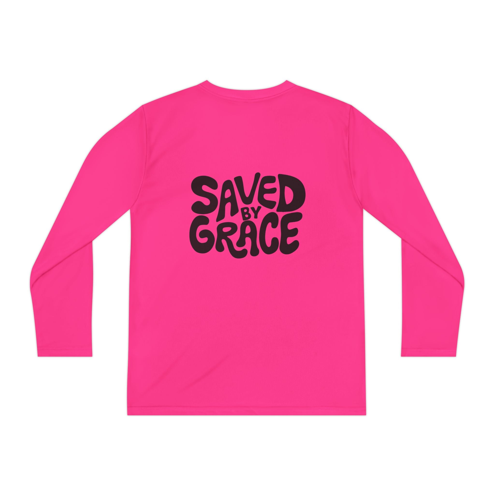 Heavenly Citizen: Youth Long Sleeve Tee — "Jesus Saves" Christian Shirt
