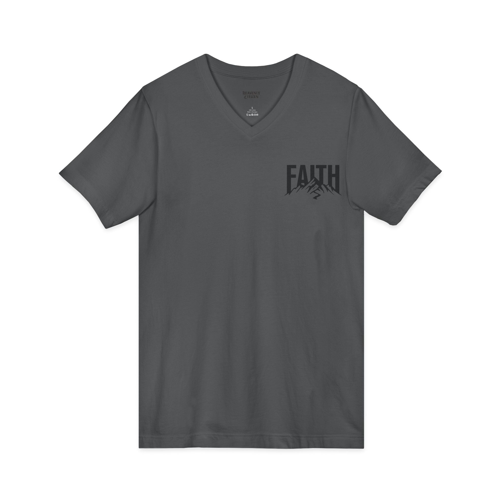 Heavenly Citizen Saved By Grace V-Neck Tee