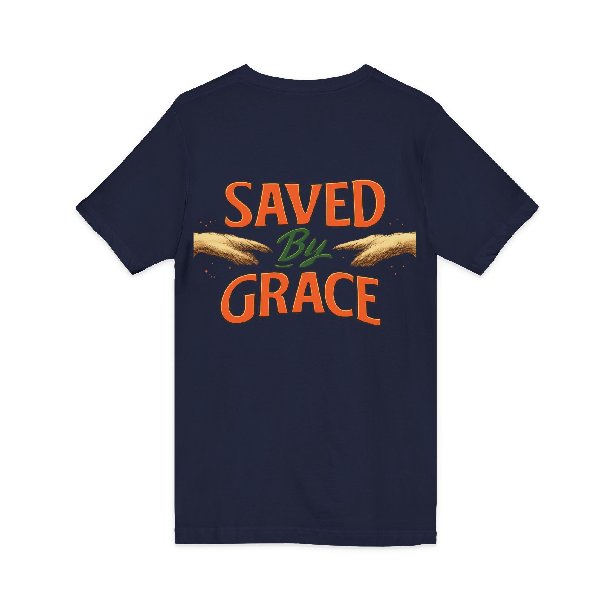 Heavenly Citizen Saved By Grace V-Neck Tee