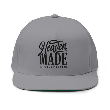 Heavenly Citizen: Embroidered Flat Unisex Cap - Christian hat Snapback