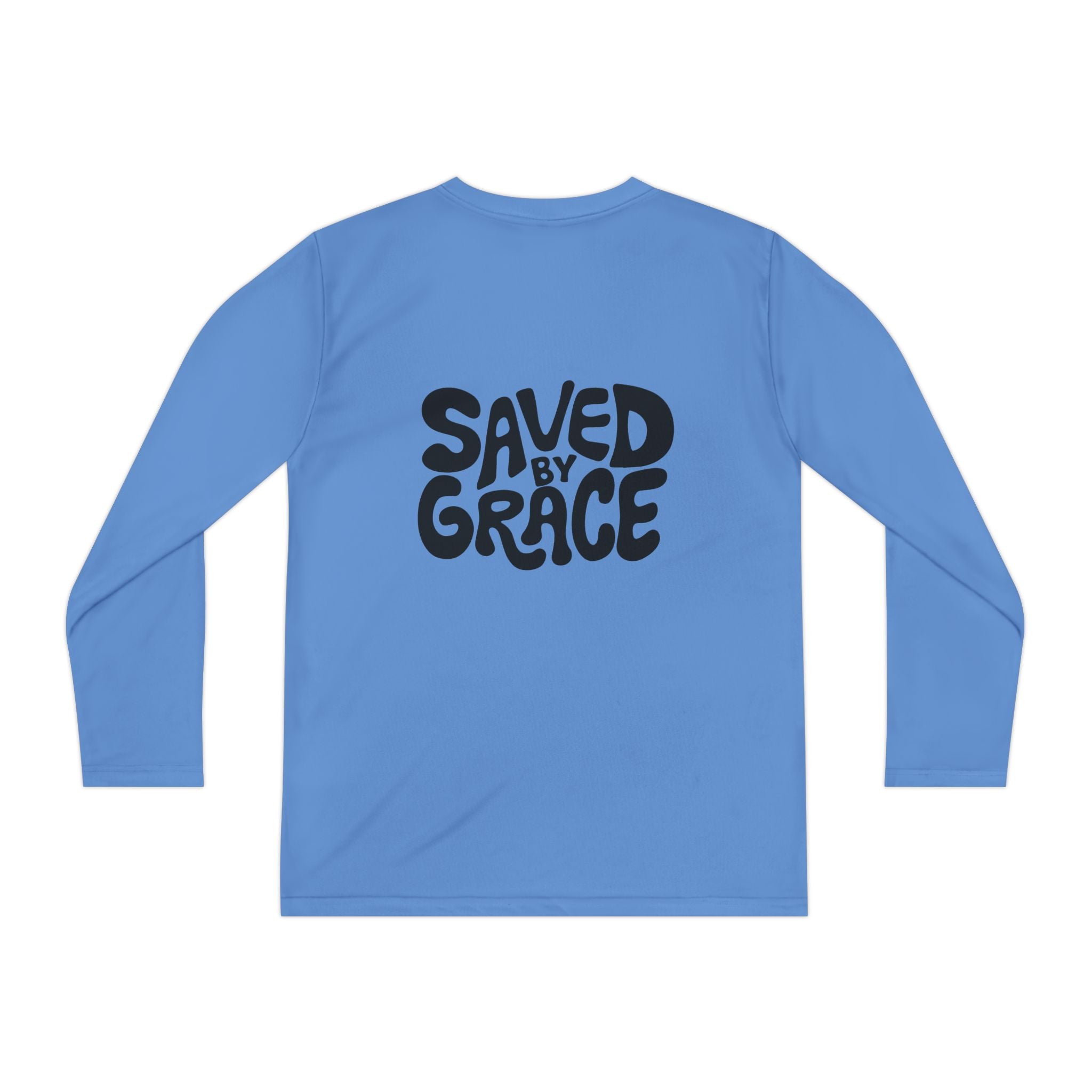 Heavenly Citizen: Youth Long Sleeve Tee — "Jesus Saves" Christian Shirt