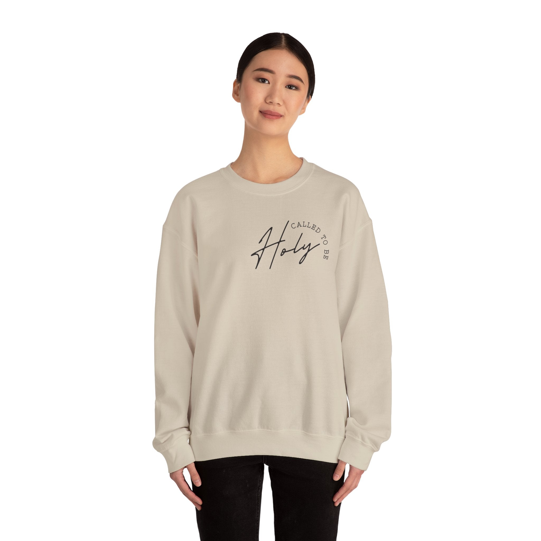 Heavenly Citizen: Crewneck Sweatshirt — “My Savior’s Name is Jesus”