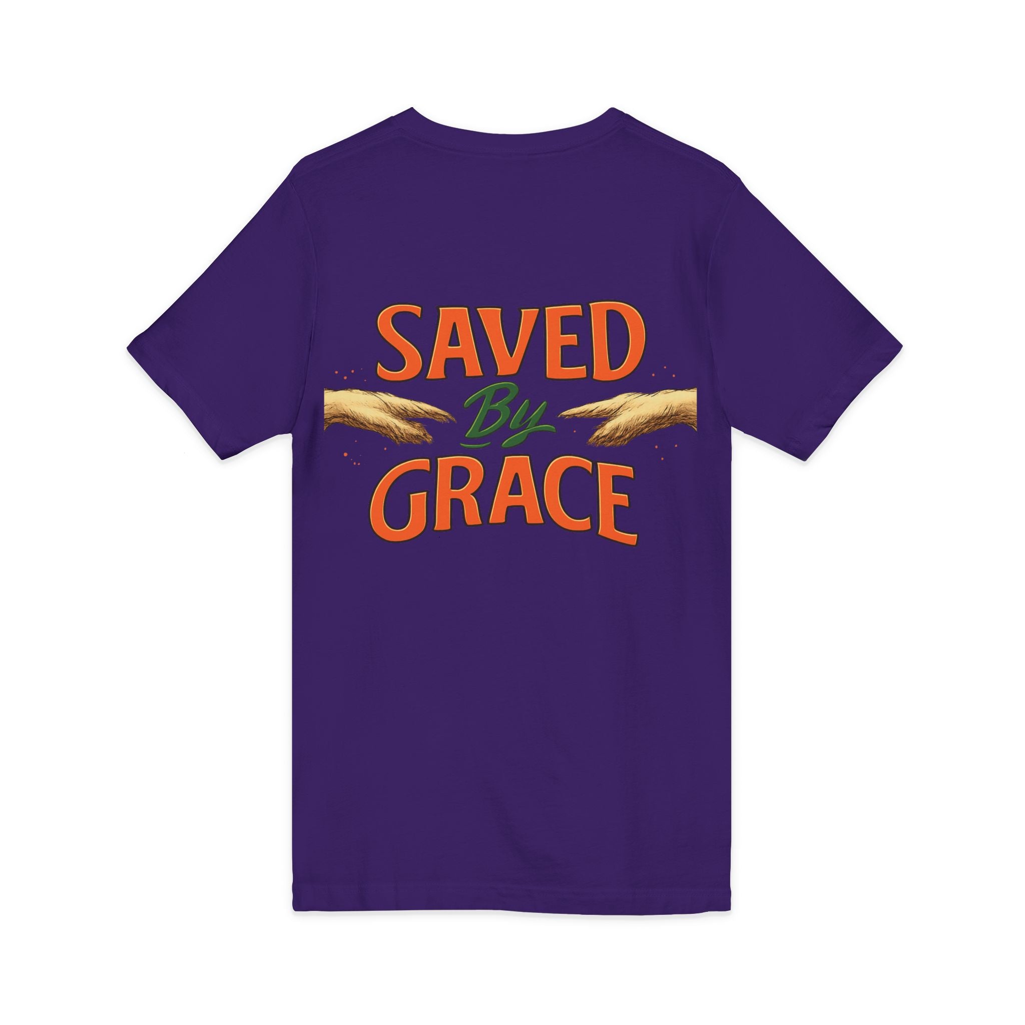 Heavenly Citizen Saved By Grace V-Neck Tee