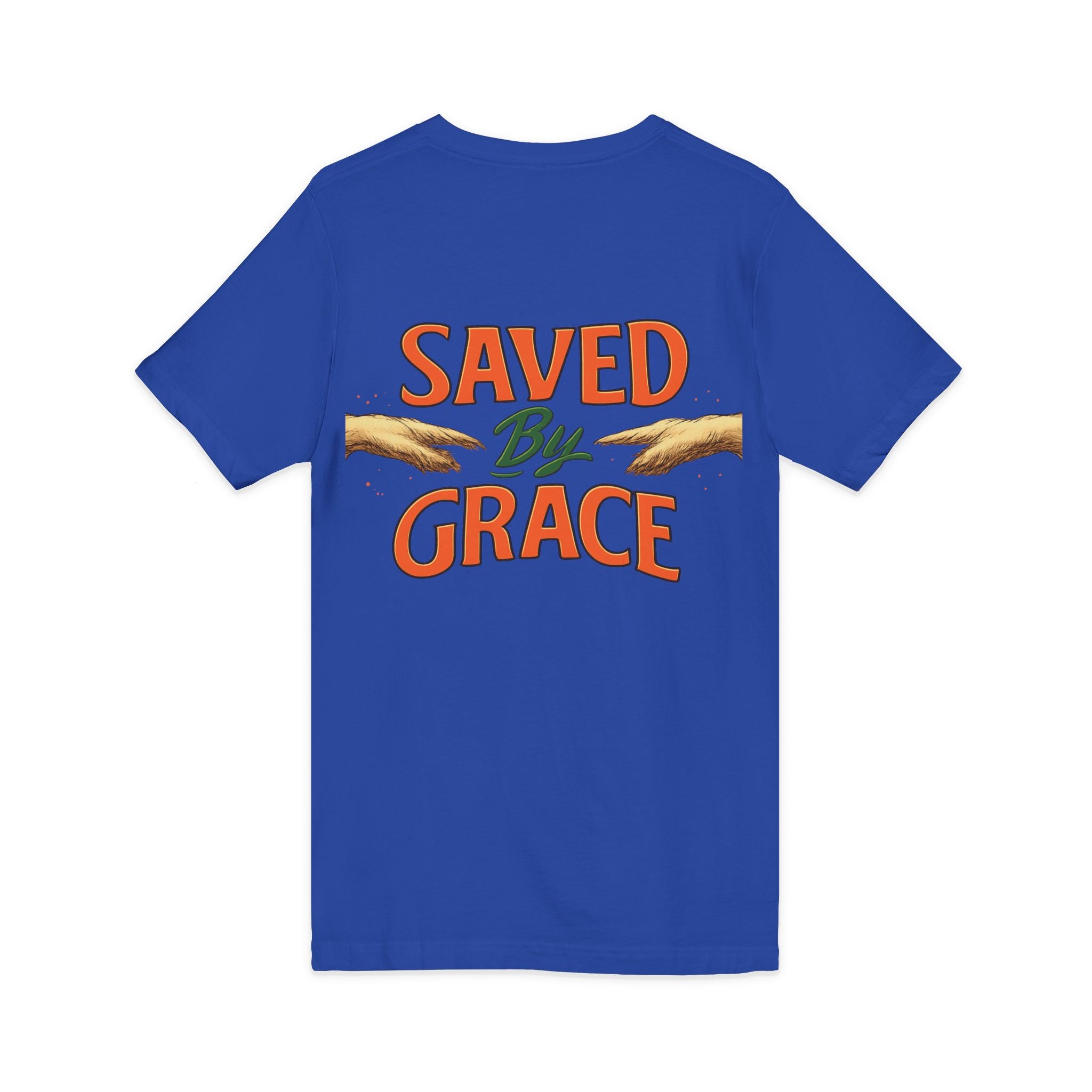 Heavenly Citizen Saved By Grace V-Neck Tee