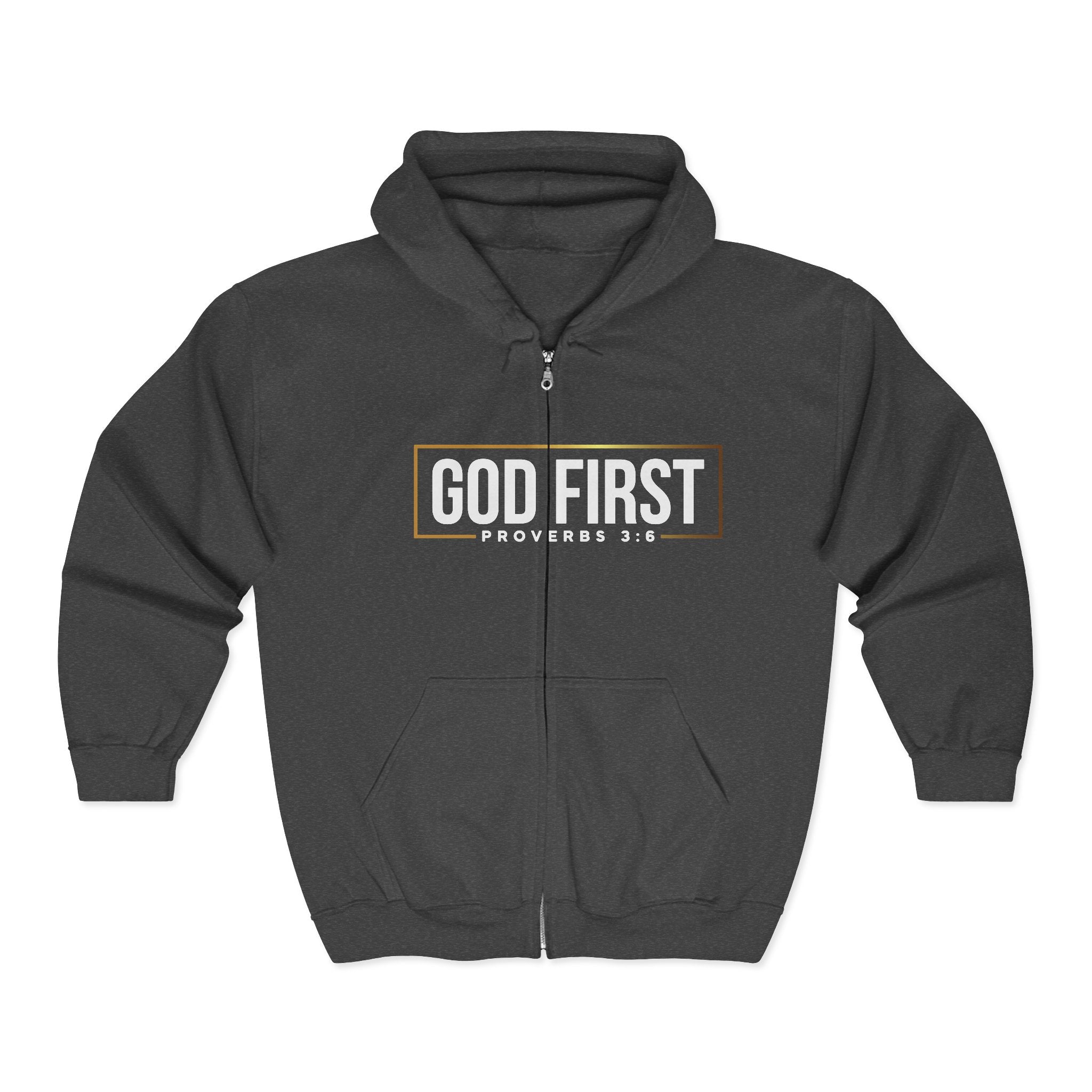 Heavenly Citizen Zip Hoodie : Put God First