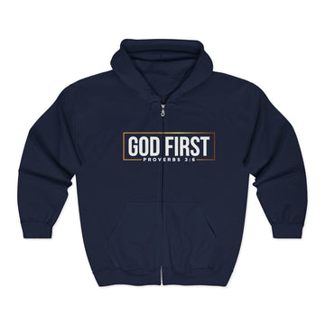 Heavenly Citizen Zip Hoodie : Put God First