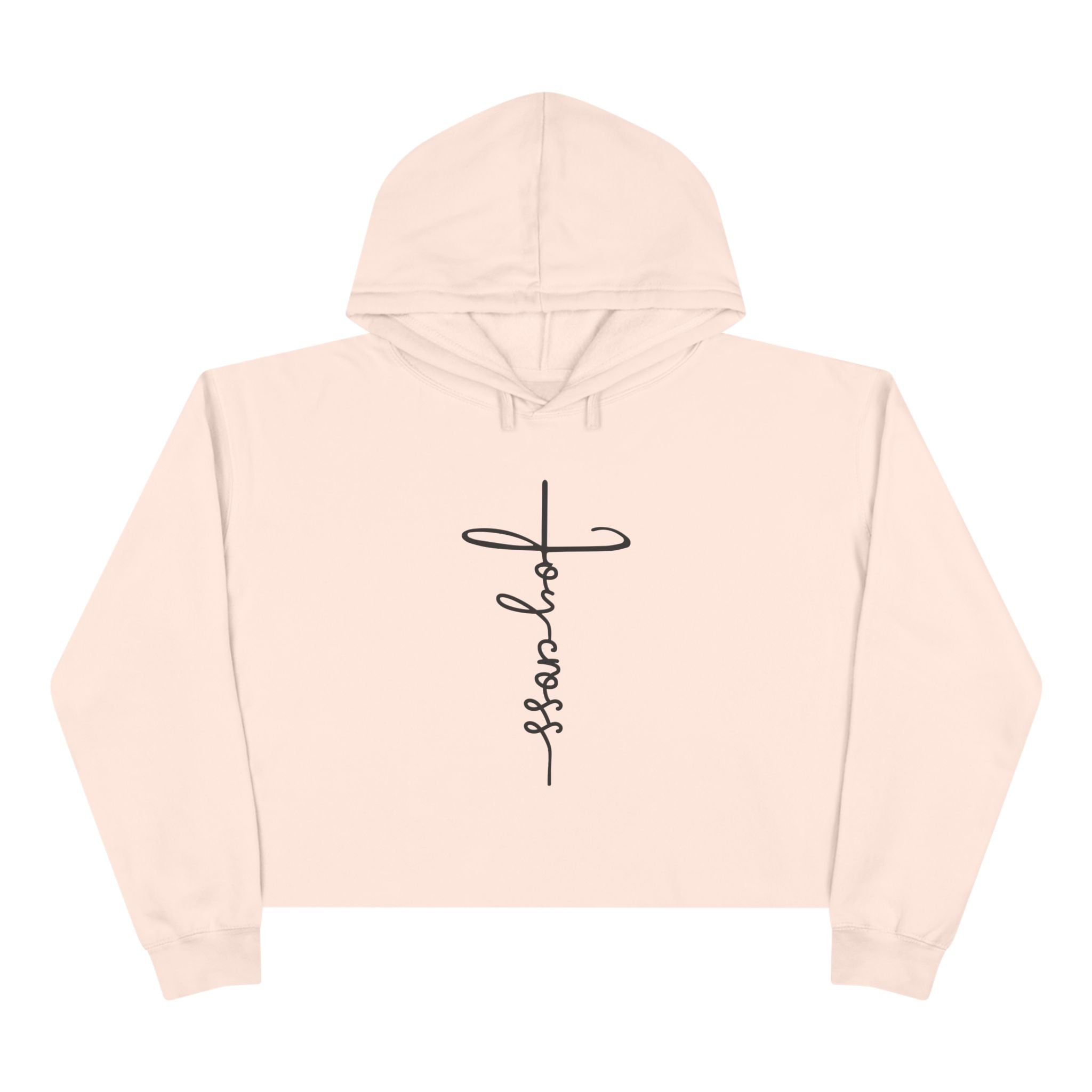 Heavenly Citizen Cropped Hooded: Christian Crop Hoodie