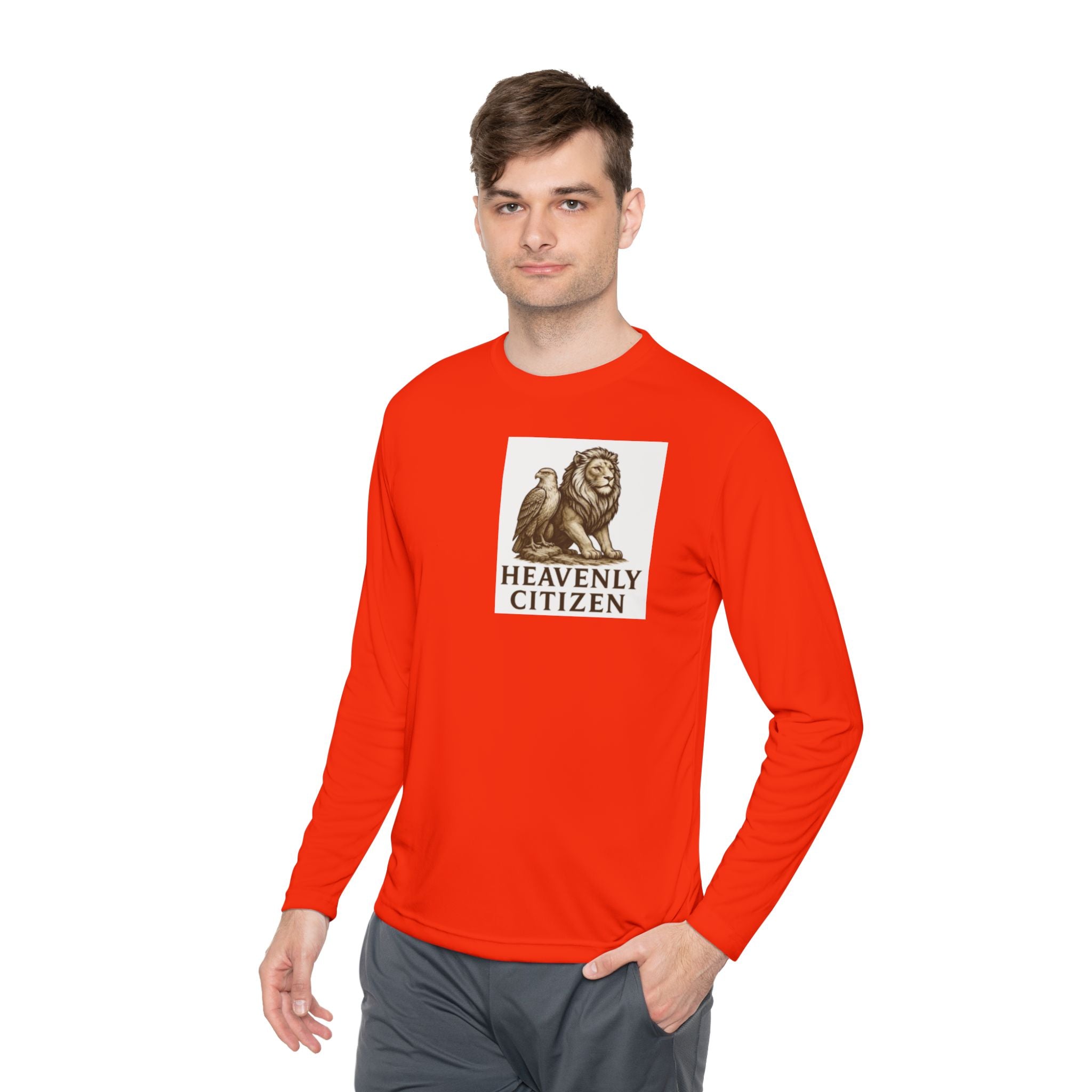 Heavenly Citizen: Unisex Lightweight Long Sleeve Tee
