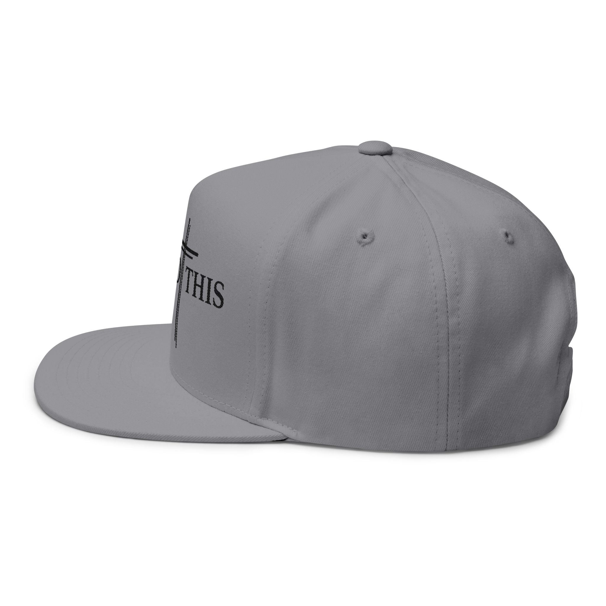 Flat Bill Cap (Embroidery)