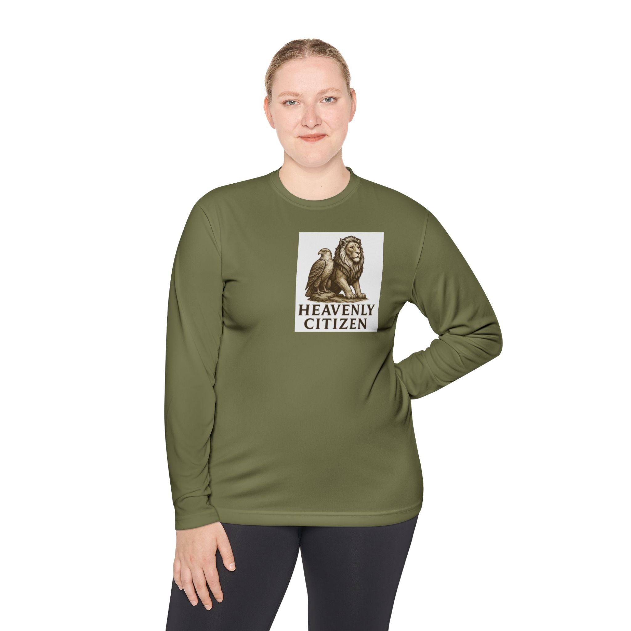 Heavenly Citizen: Unisex Lightweight Long Sleeve Tee