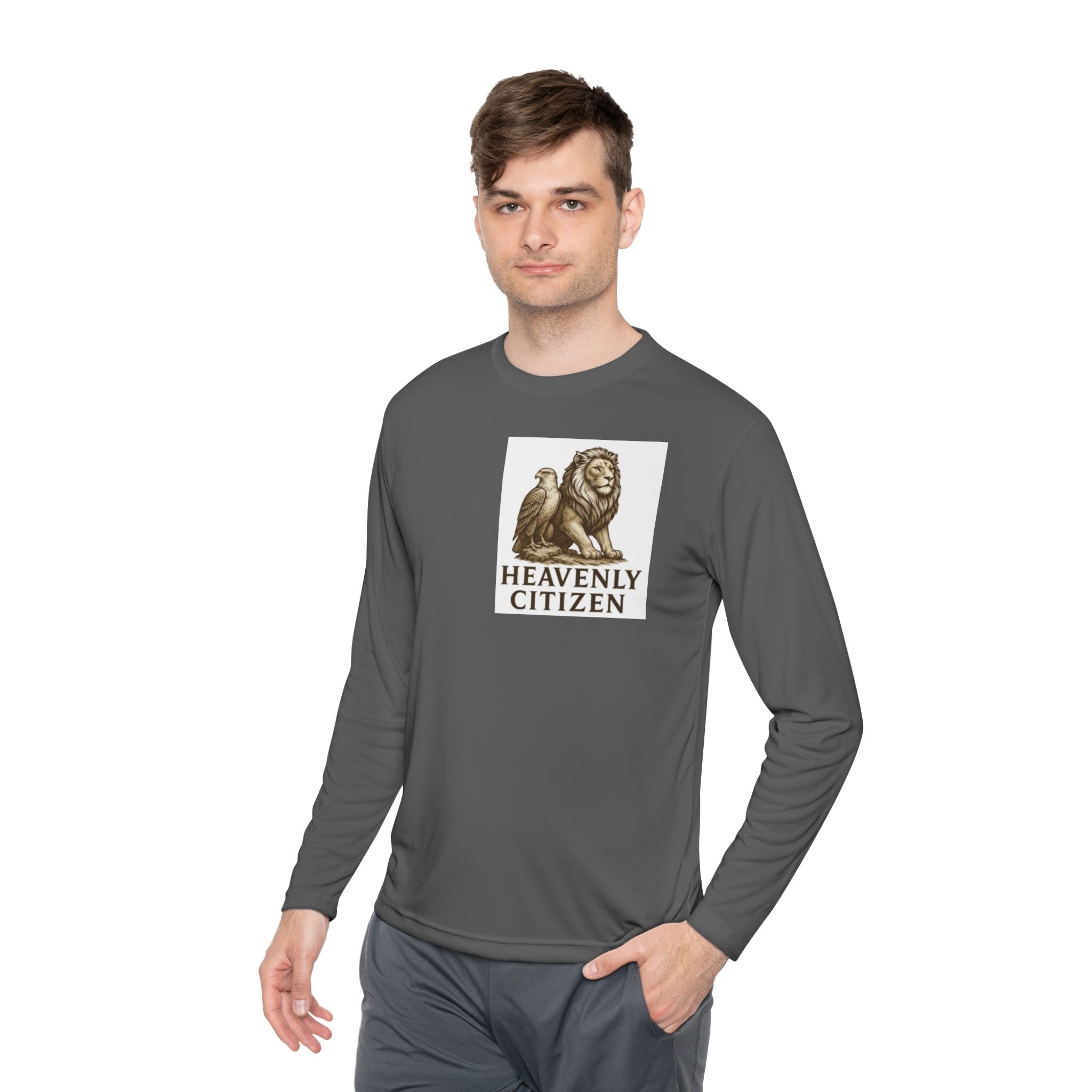 Heavenly Citizen: Unisex Lightweight Long Sleeve Tee