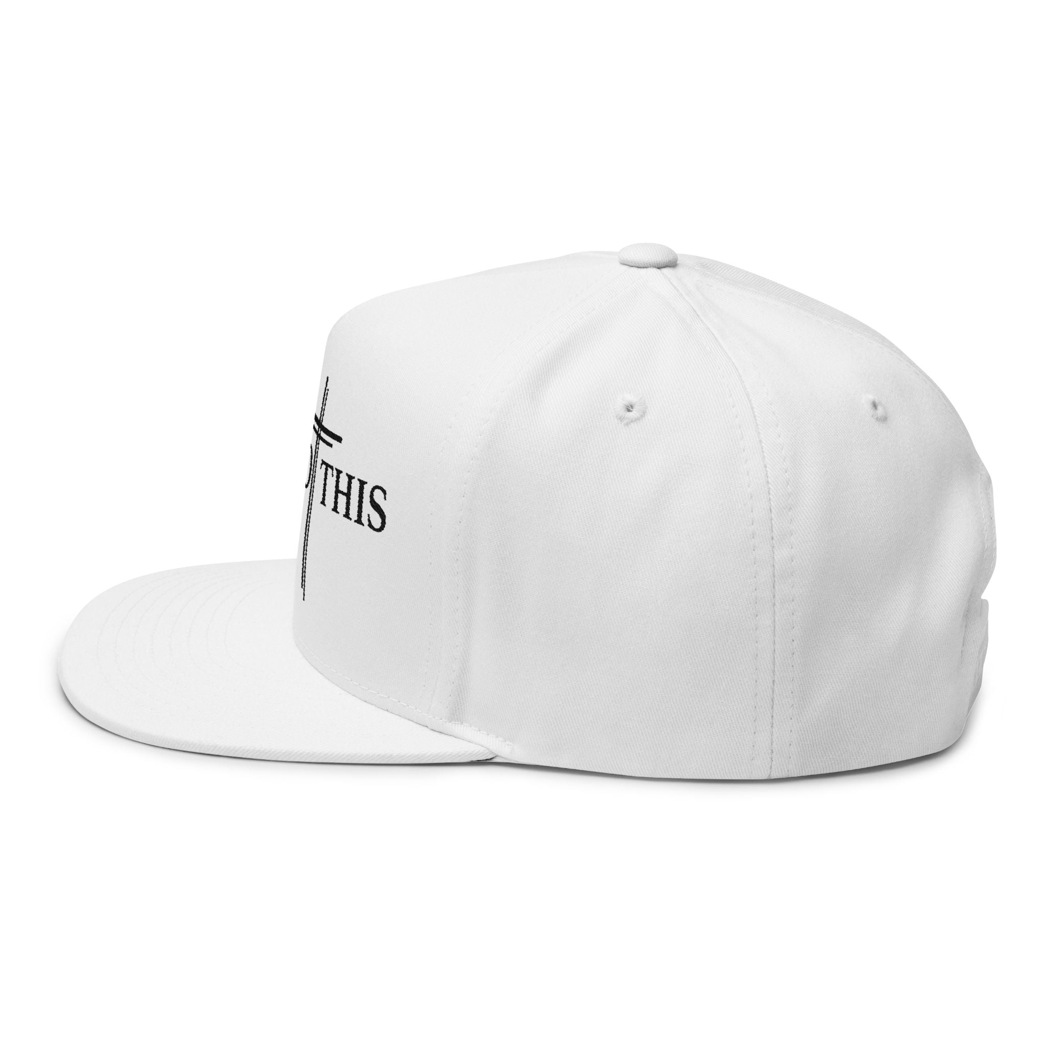 Flat Bill Cap (Embroidery)