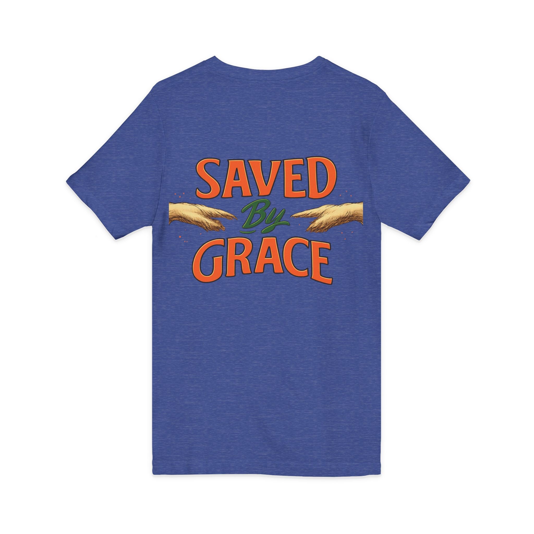 Heavenly Citizen Saved By Grace V-Neck Tee