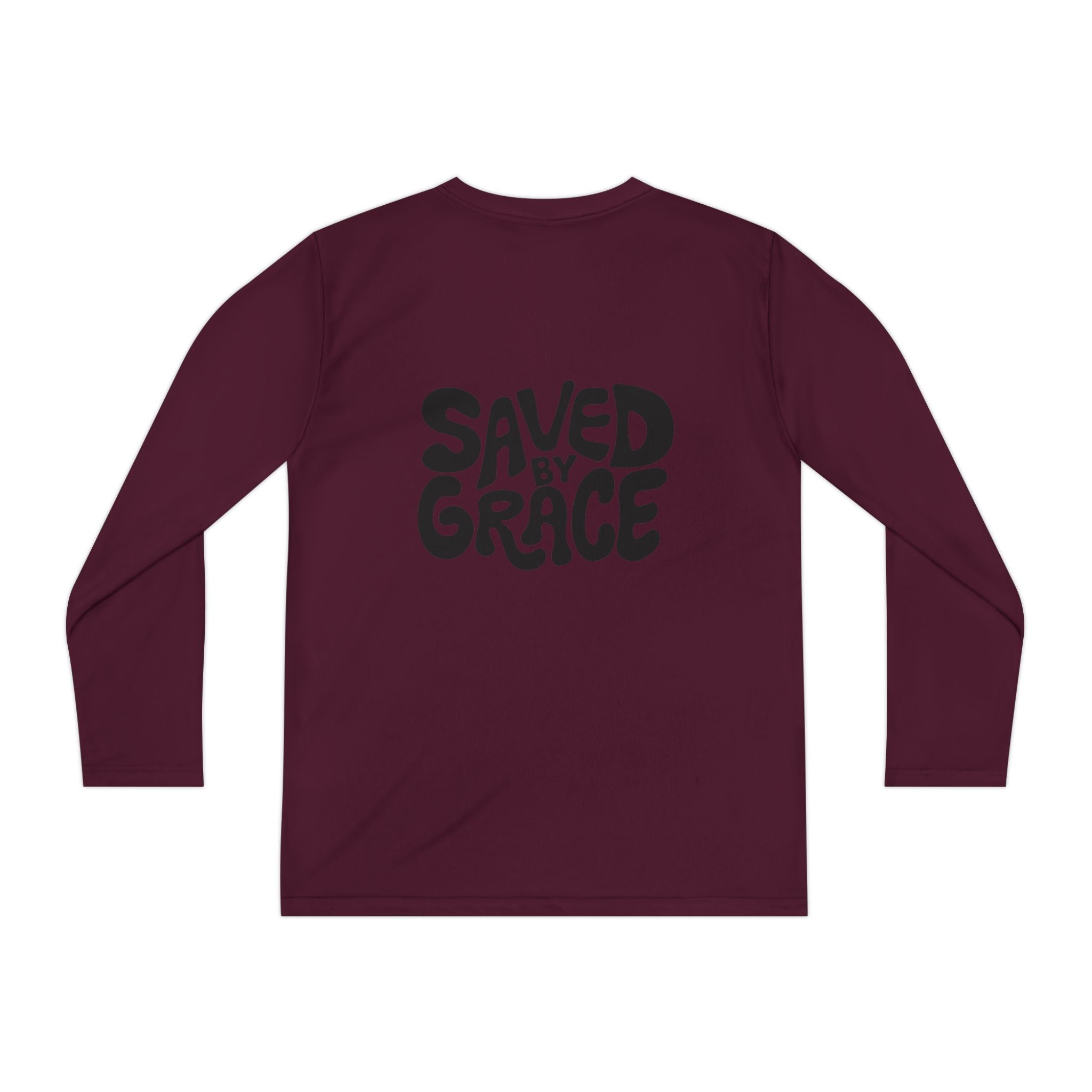 Heavenly Citizen: Youth Long Sleeve Tee — "Jesus Saves" Christian Shirt
