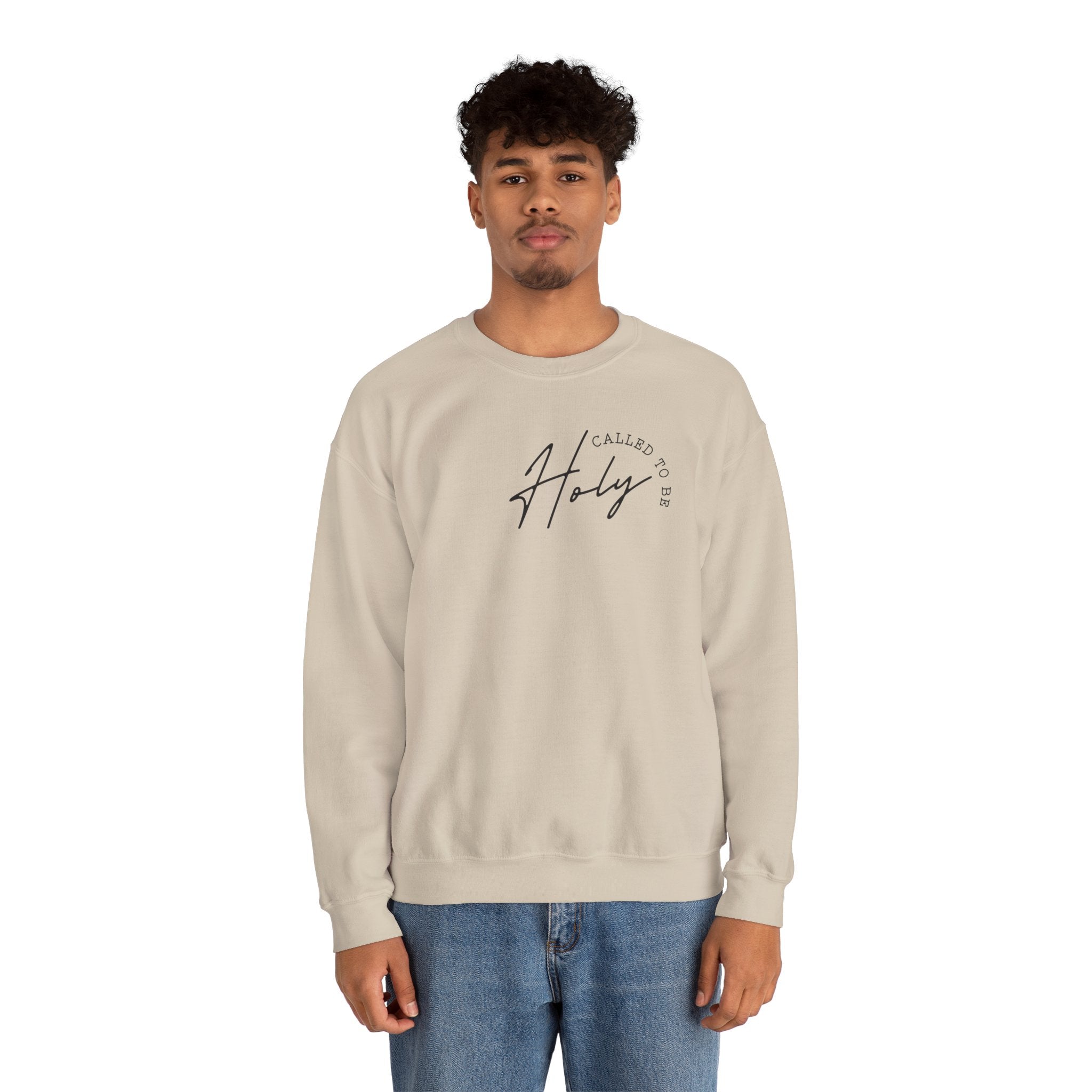 Heavenly Citizen: Crewneck Sweatshirt — “My Savior’s Name is Jesus”