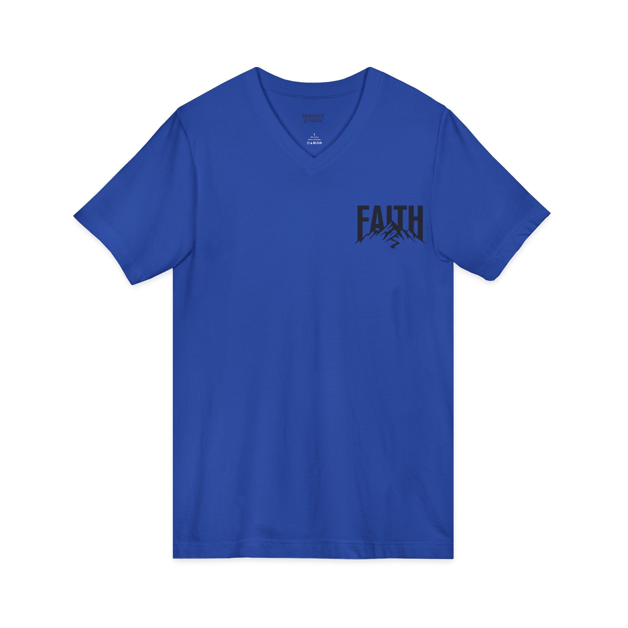 Heavenly Citizen Saved By Grace V-Neck Tee