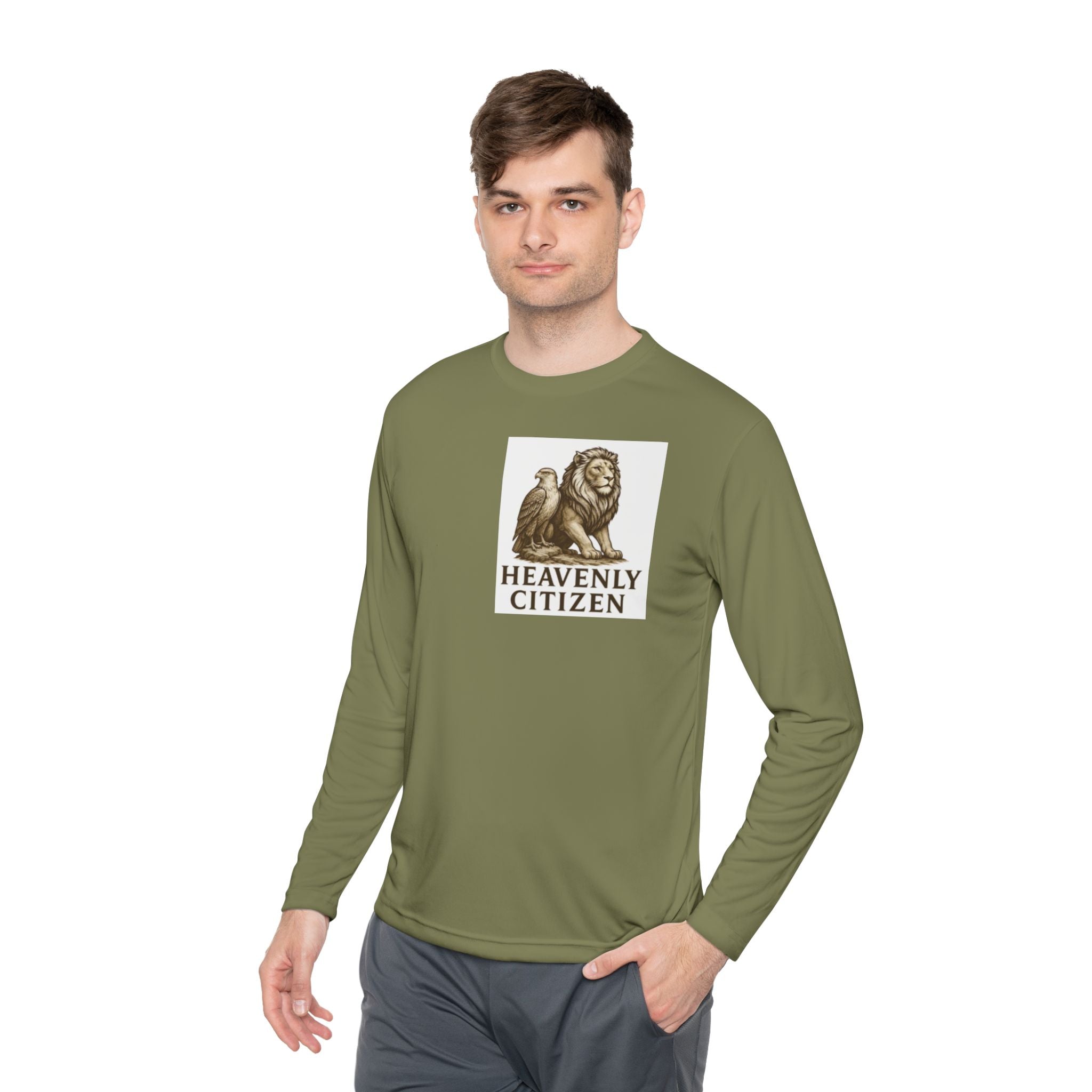 Heavenly Citizen: Unisex Lightweight Long Sleeve Tee