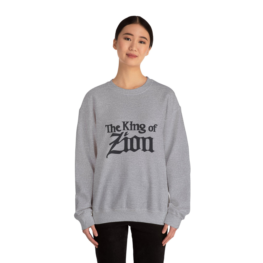 Heavenly Citizen The King of Zion Unisex- Sweatshirt — "I Belong to a Higher Kingdom"
