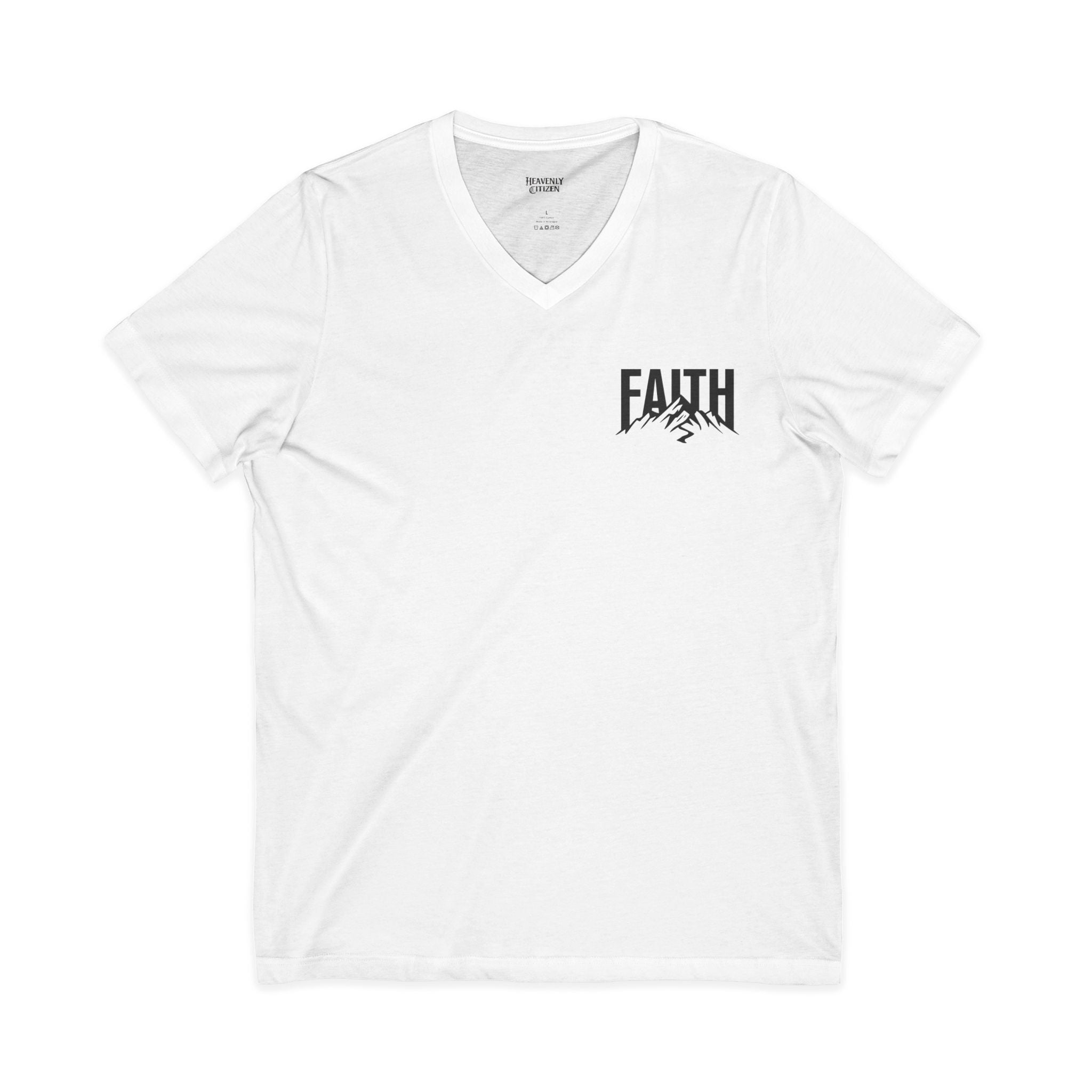Heavenly Citizen Saved By Grace V-Neck Tee