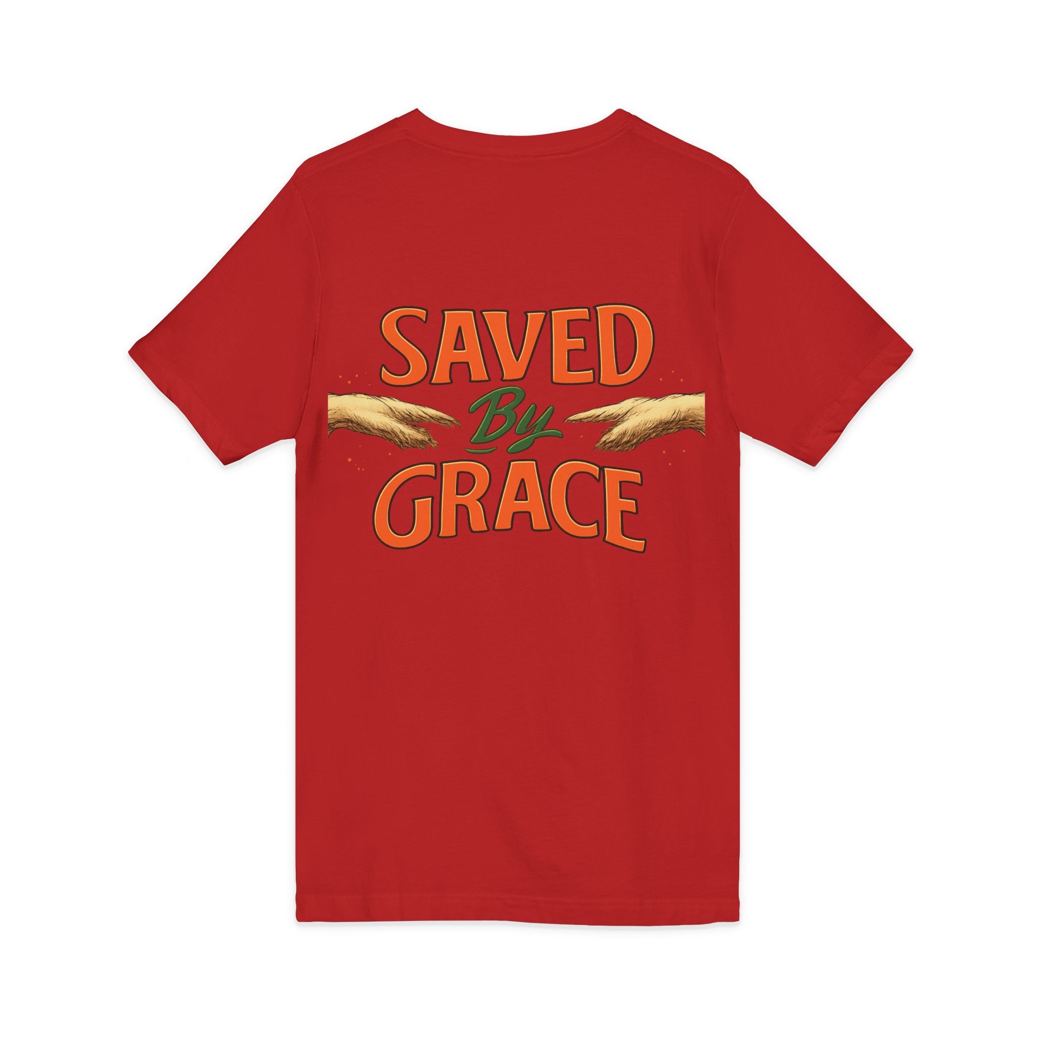 Heavenly Citizen Saved By Grace V-Neck Tee