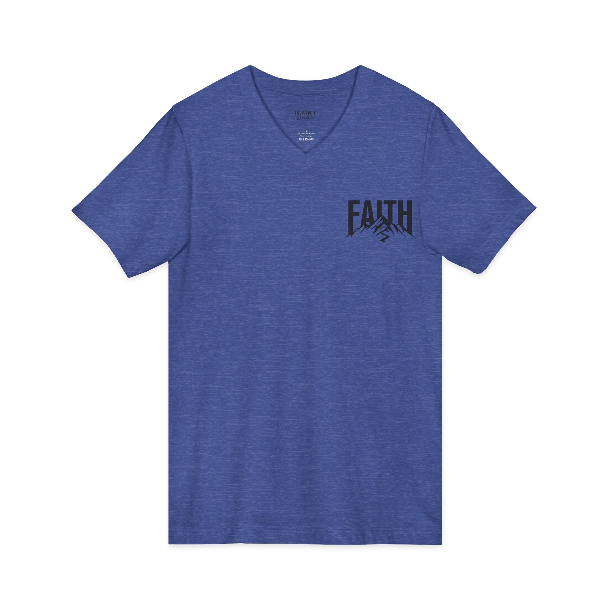 Heavenly Citizen Saved By Grace V-Neck Tee